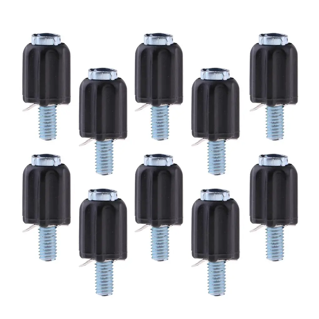 10pcs / pack adjuster front derailleur bolts brake cable