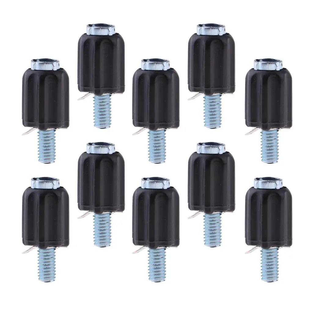 10pcs / pack adjuster front derailleur bolts brake cable