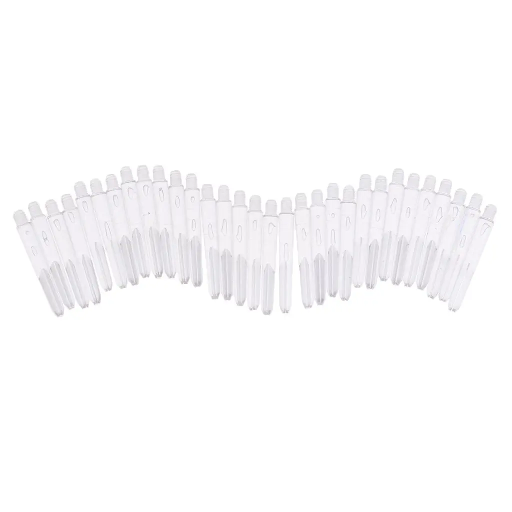 Pack of 30 Pcs 35mm 2BA Thread Nylon weiche Spitzes Stems / Shafts