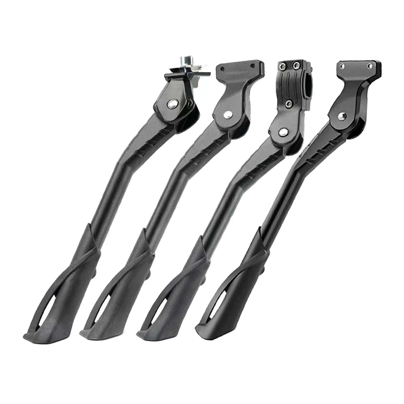 Bike Kickstand Adjustable Mountain Bike Parking Stand Non-slip Foot Rest BMX Universal Children Bike Single Side Stand