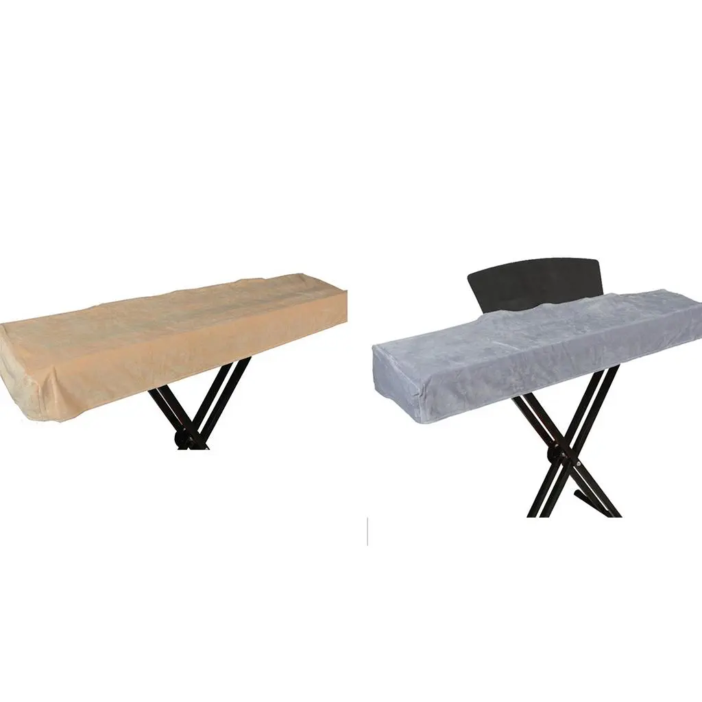 88 Key Piano Keyboard Protective Cover Velvet Waterproof Piano Accessory 133x29x11cm for Musical Instrument Accessory