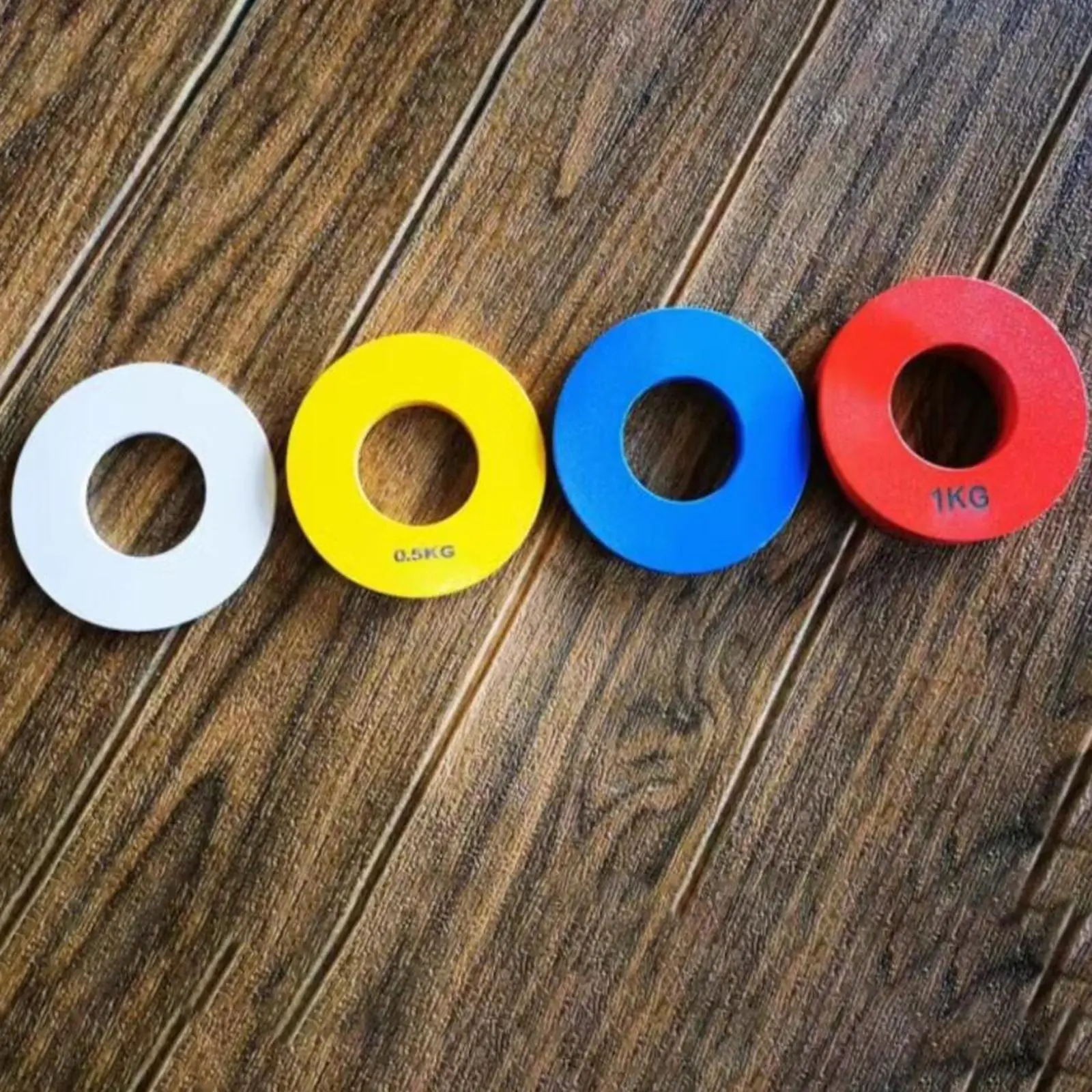 Micro Weight Plate Sticker Small Weight Barbell Piece Weight Label Sticker Strength Fitness Practical Kilogram Label 1.0/1.8KG