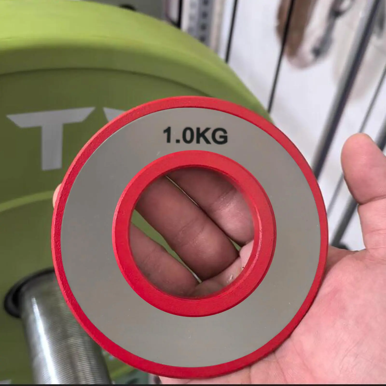 Micro Weight Plate Sticker Small Weight Barbell Piece Weight Label Sticker Strength Fitness Practical Kilogram Label 1.0/1.8KG