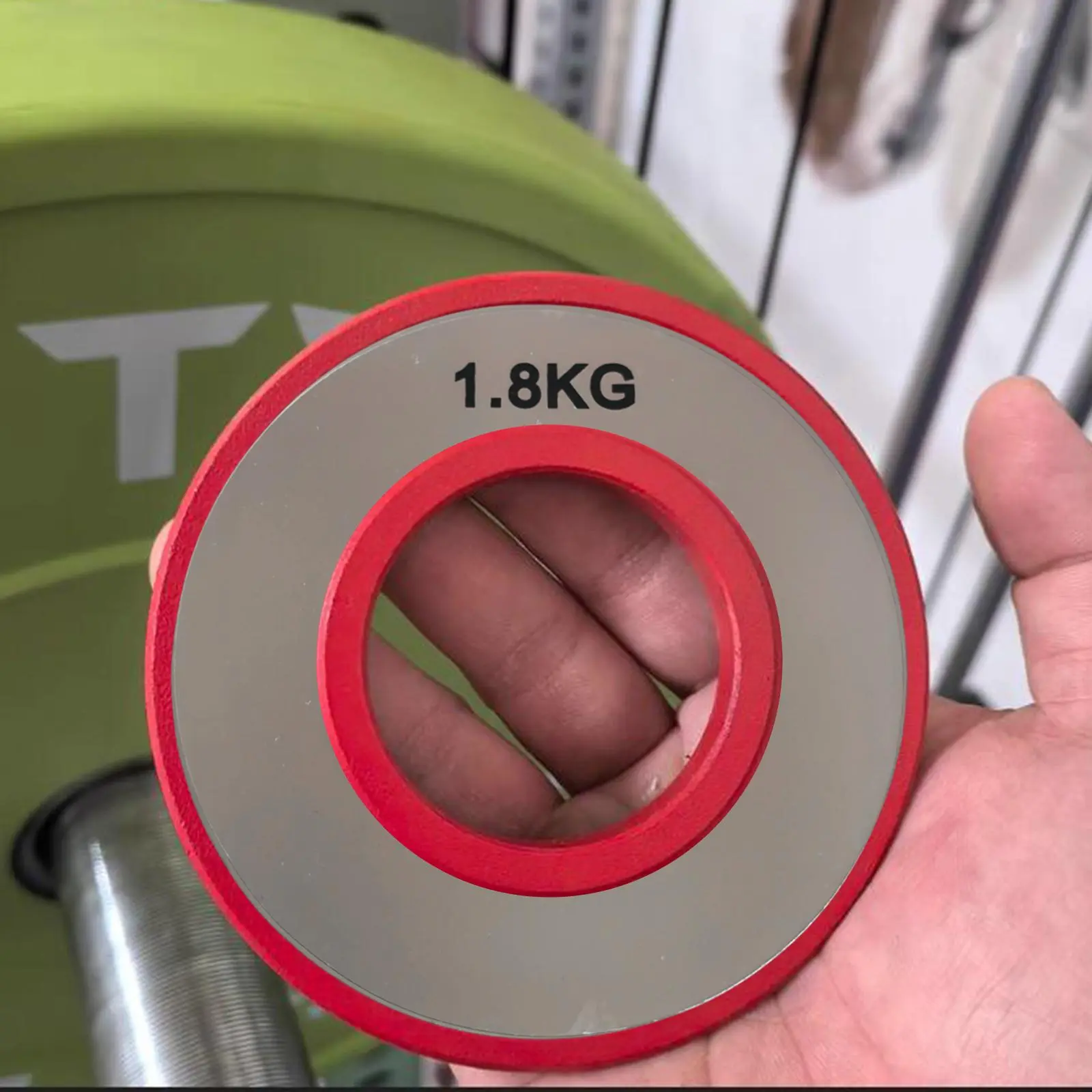 Micro Weight Plate Sticker Small Weight Barbell Piece Weight Label Sticker Strength Fitness Practical Kilogram Label 1.0/1.8KG