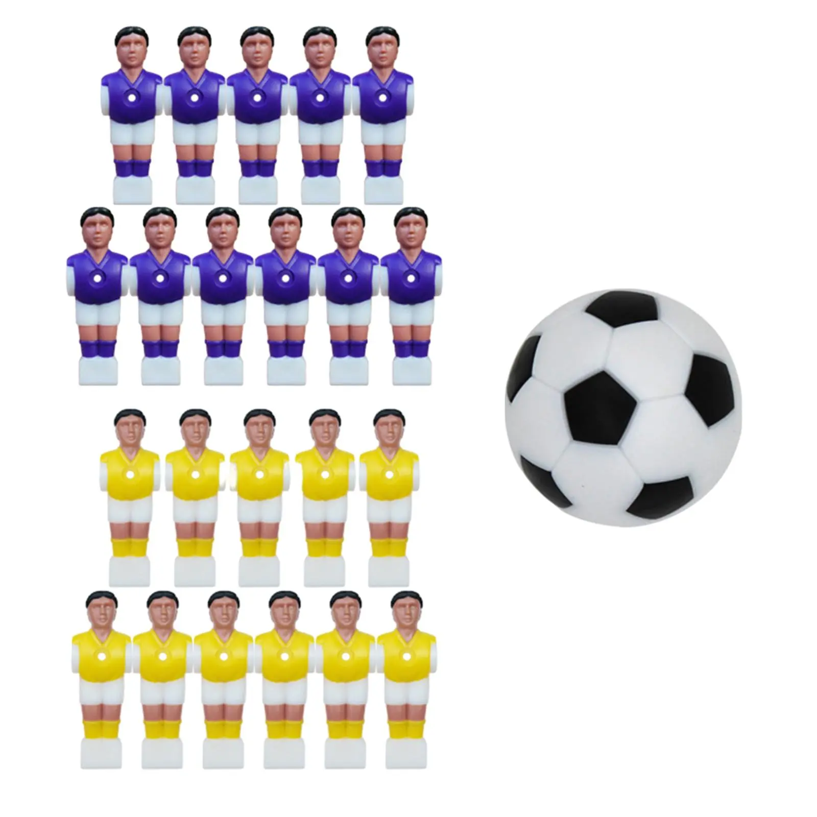 Foosball Table Men Player Table Soccer Men Player Toys Lightweight Table Foosball Player Replacement Football Player Part