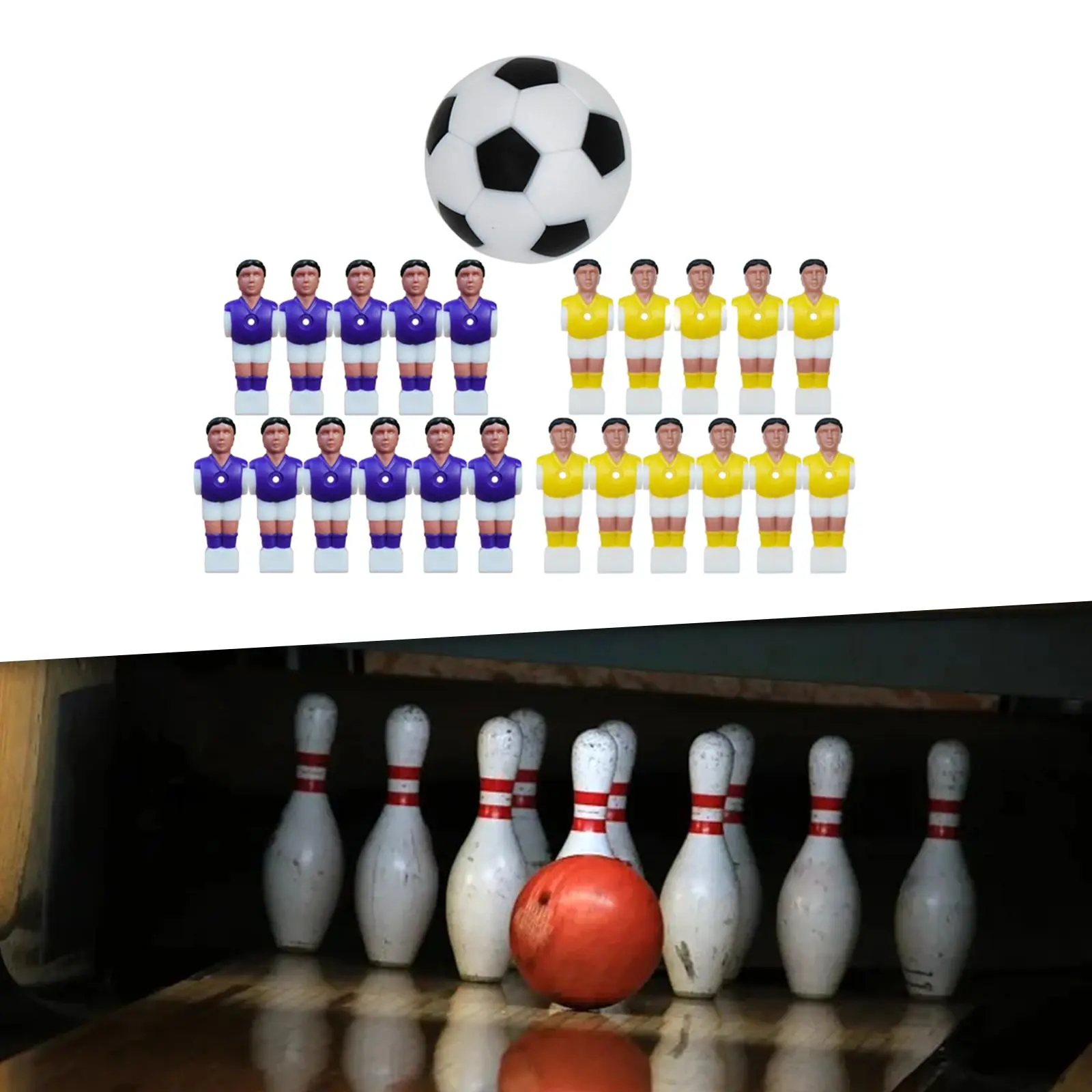 Foosball Table Men Player Table Soccer Men Player Toys Lightweight Table Foosball Player Replacement Football Player Part