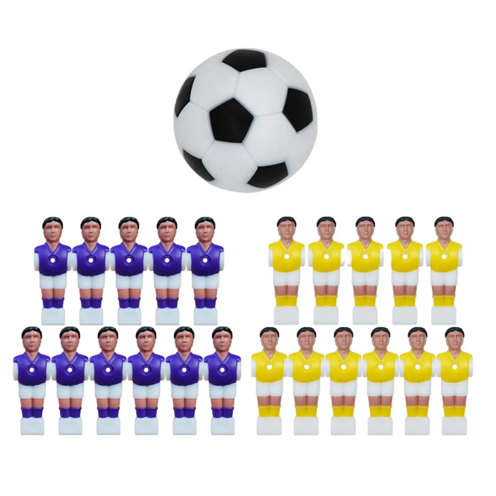 Foosball Table Men Player Table Soccer Men Player Toys Lightweight Table Foosball Player Replacement Football Player Part