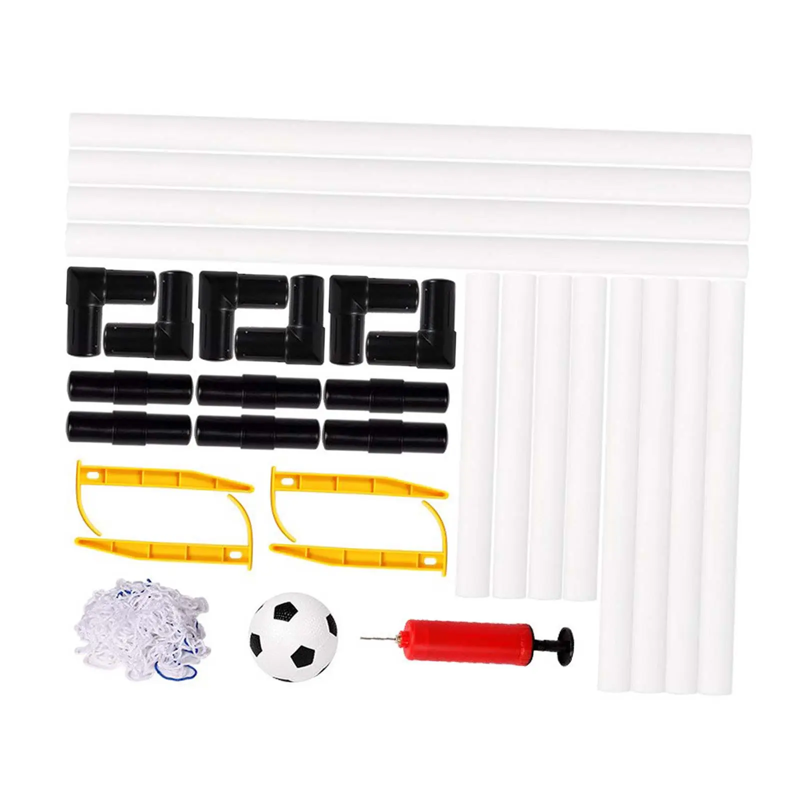 Kids Soccer Goals Set Foldable Football Training Goal Net for Backyard Playground & Indoor Use Portable Sports Equipment