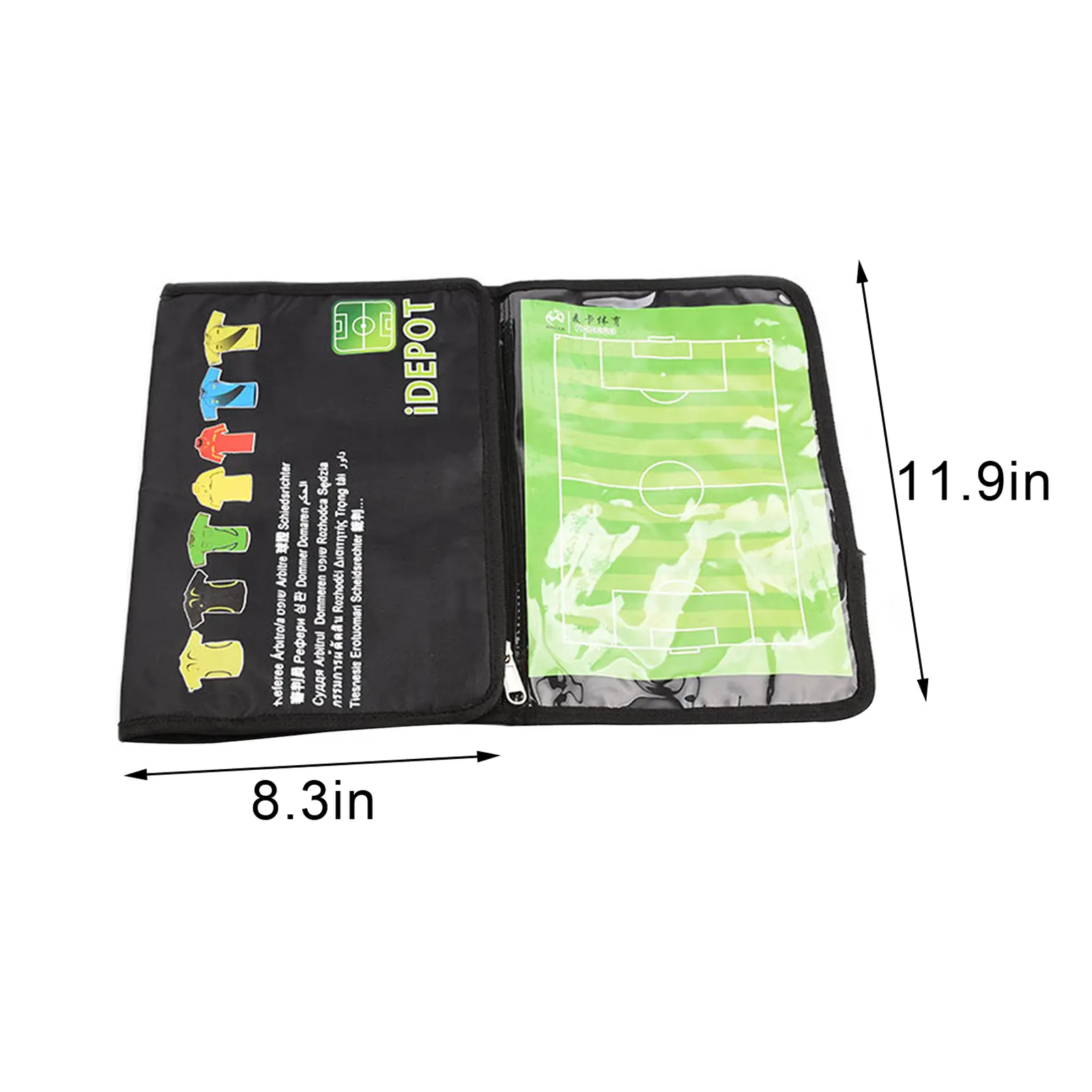 Soccer Referee Accessory Bag For Soccer Referee Cards Linesman Flags Whistle Linesman Flags Red Yellow Cards Storage Bag