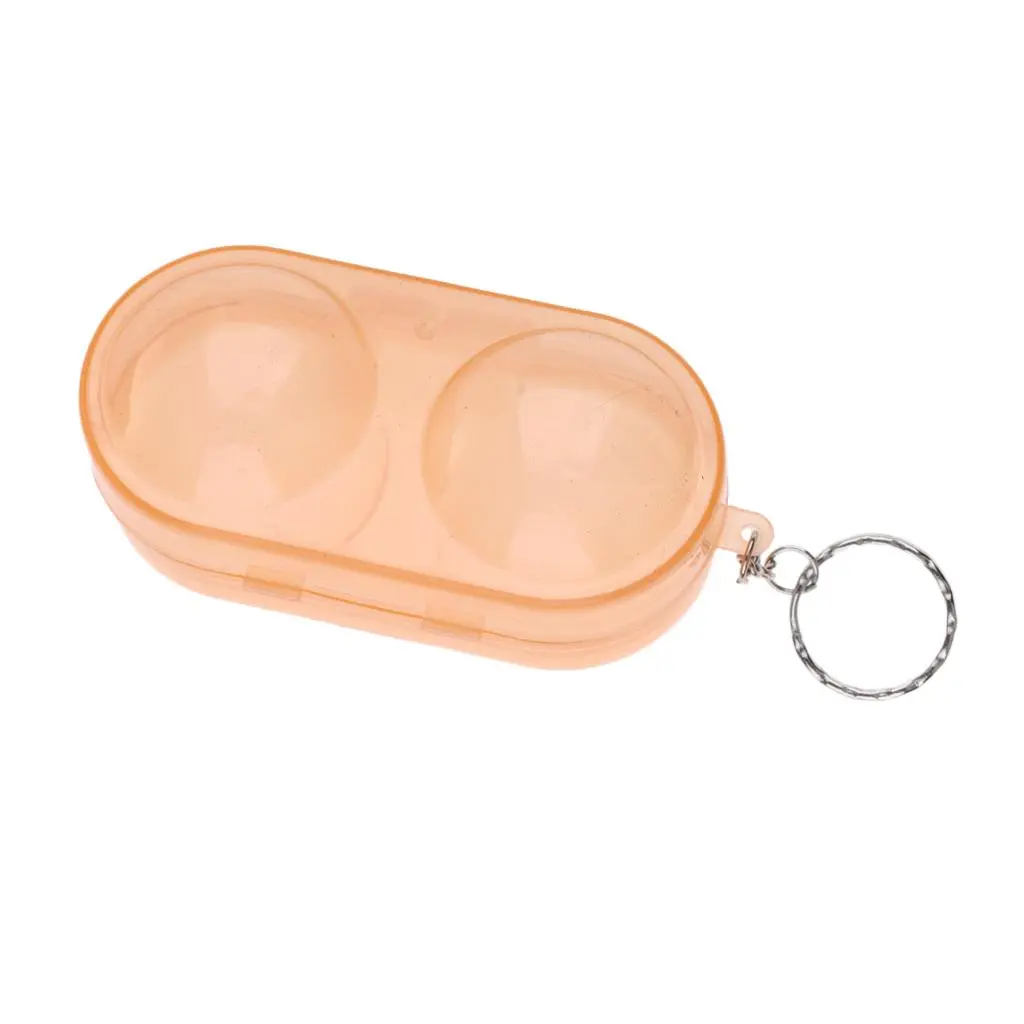 MagiDeal High Quality Plastic Table Tennis Ball Container Box Pong Ball Storage Carry Case Hold up to 2 Balls 4 Colors