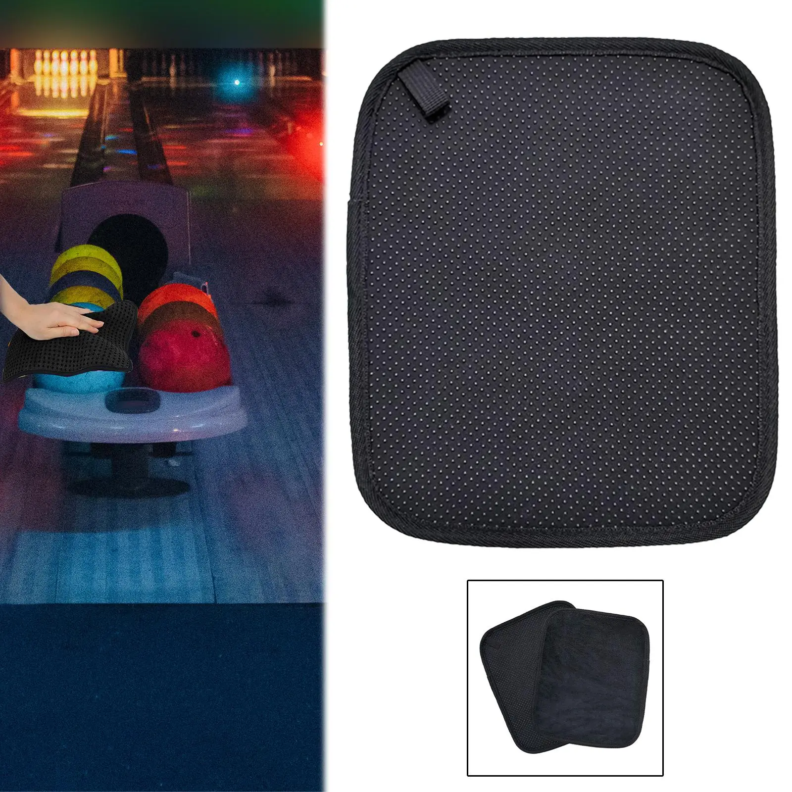Bowling Ball Towel Ball Polisher Microfiber Bowling Towels 20.5cmx25.5cm Bowling Ball Cleaning Bowling Accessories