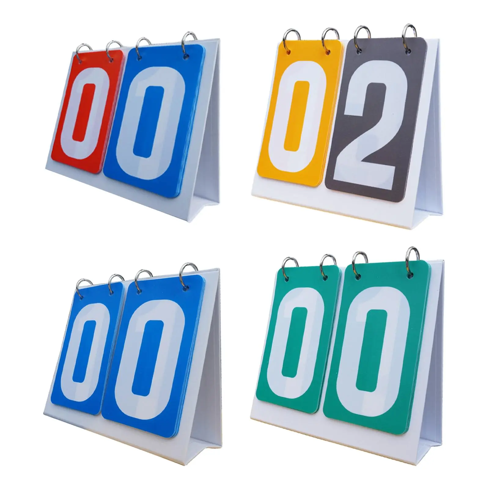 Sports Scoreboard 2 Digit Flip Score Board for Tennis Ball Coaches Soccer