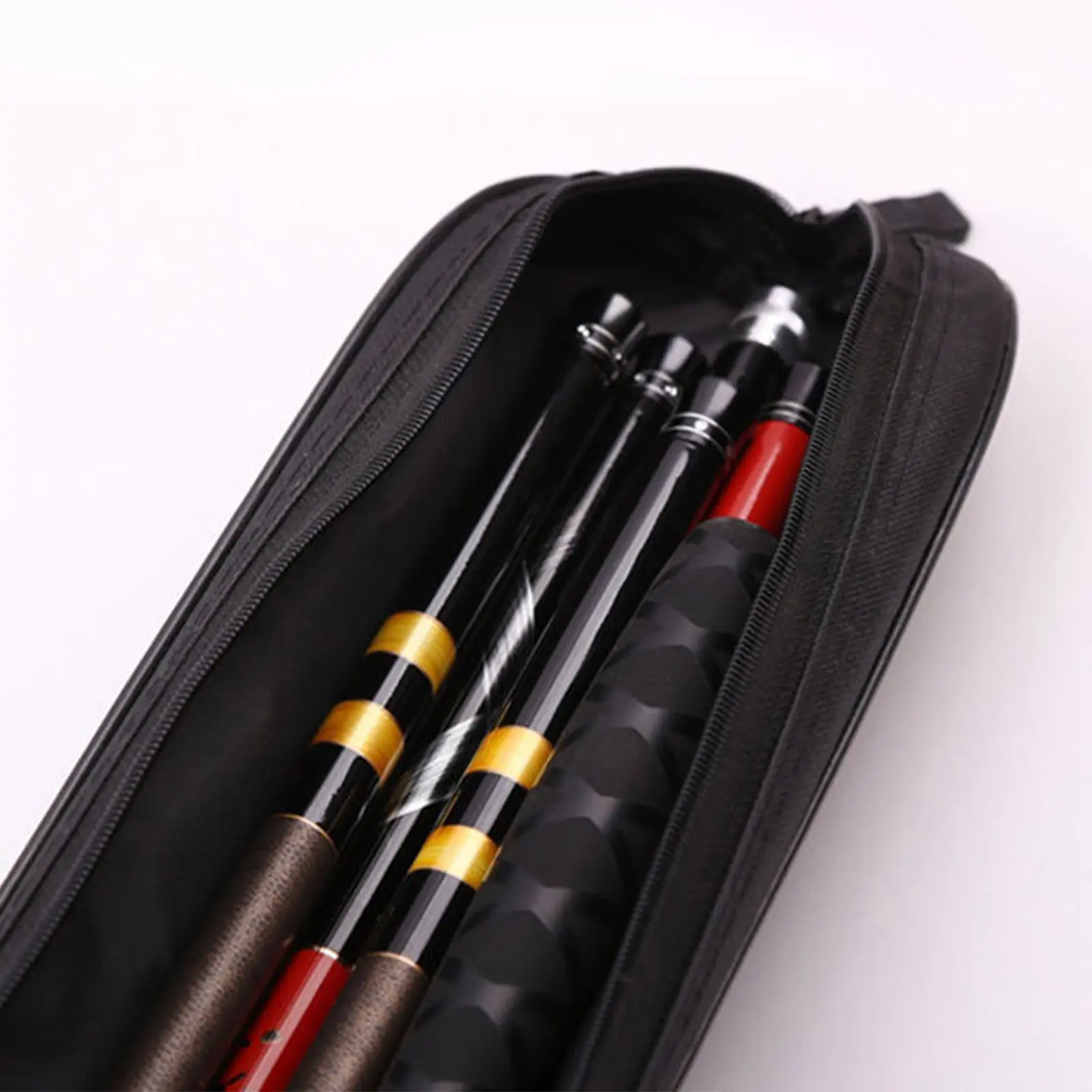 Fishing Rod Bag Gear Bag Hard Shell Waterproof Platform Portable Fly Fishing Rods Case Protective Cover Carrier Bag Portable