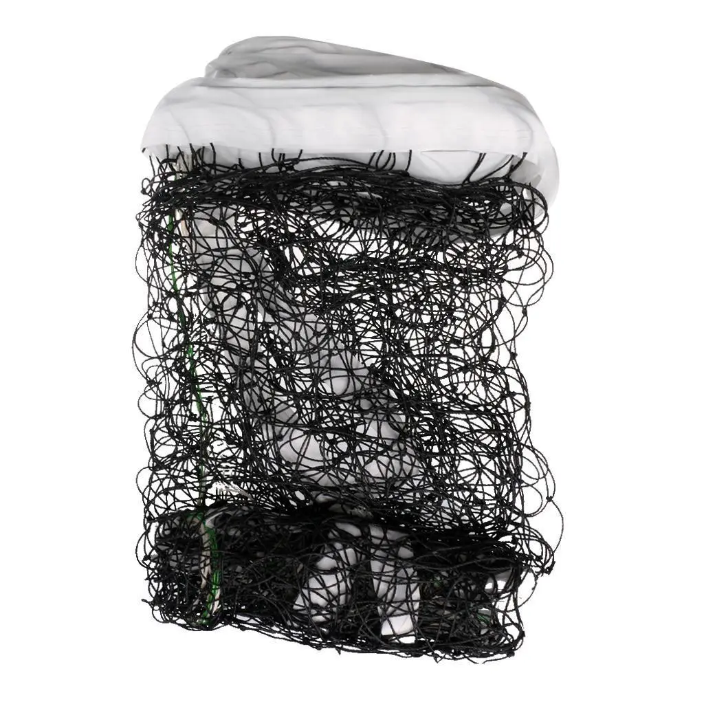 Outdoor Indoor Beach Netting Sports Mesh with Steel Cable and Storage Bag Standard Official Size Volleyball Net