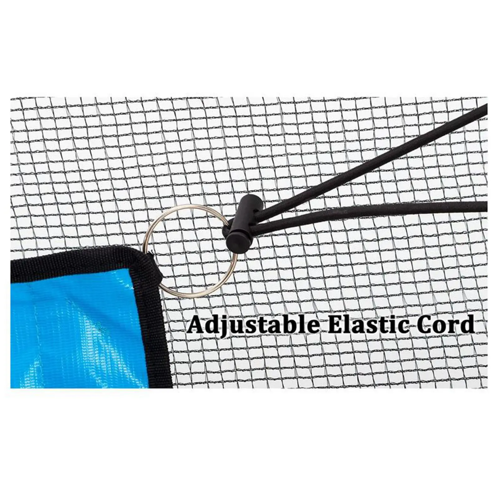 Universal Baseboard Adjustable Ropes Trampolines Basketball Hoop Attachment Basketball Goal for Game Children Outside Playing