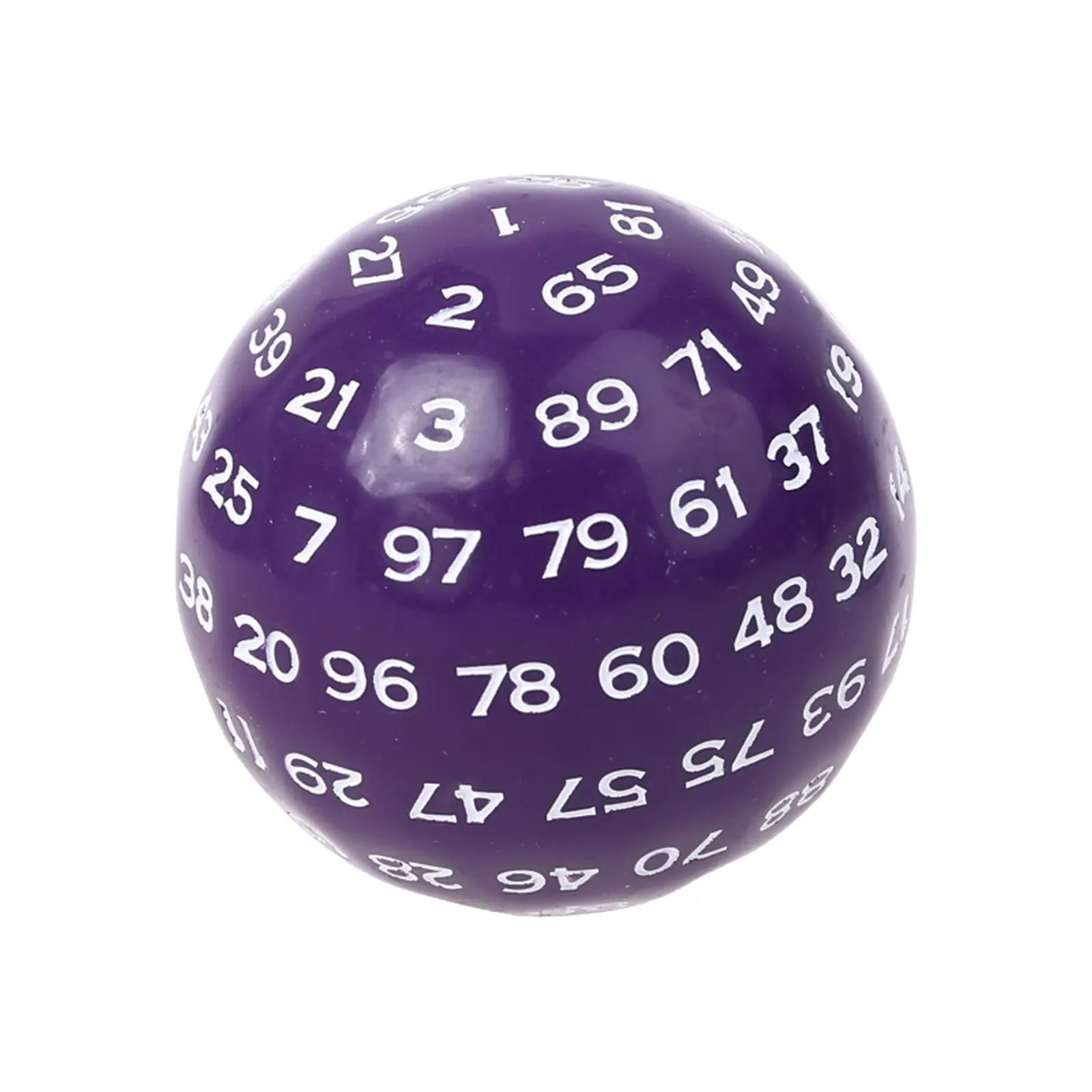  100 Sided Polyhedral Dice D100 Multi Sided Acrylic Dices Role Playing Game Accessies for Table Board Game Bar Club Tabletop Gam