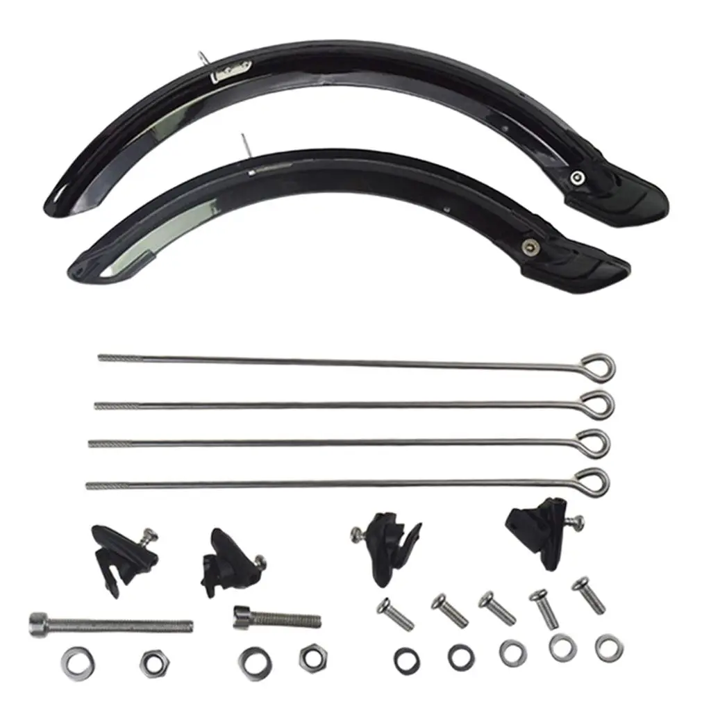20'' 14'' Folding Bike Mudguard Set for brake System