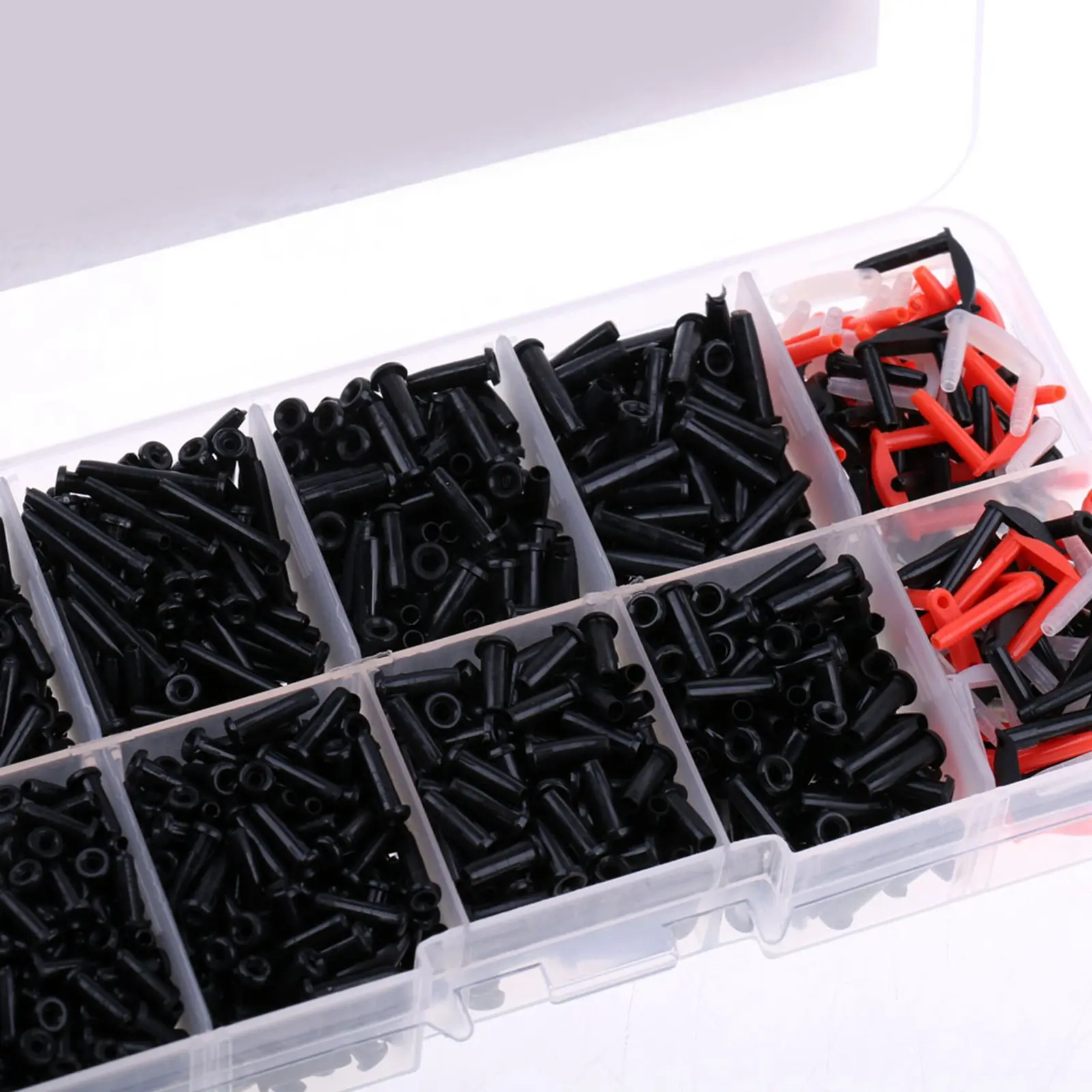Universal Badminton Racket Grommets Durable Stringing Replacement Parts for Tennis Squash Rackets Professional Stringing Acc Kit