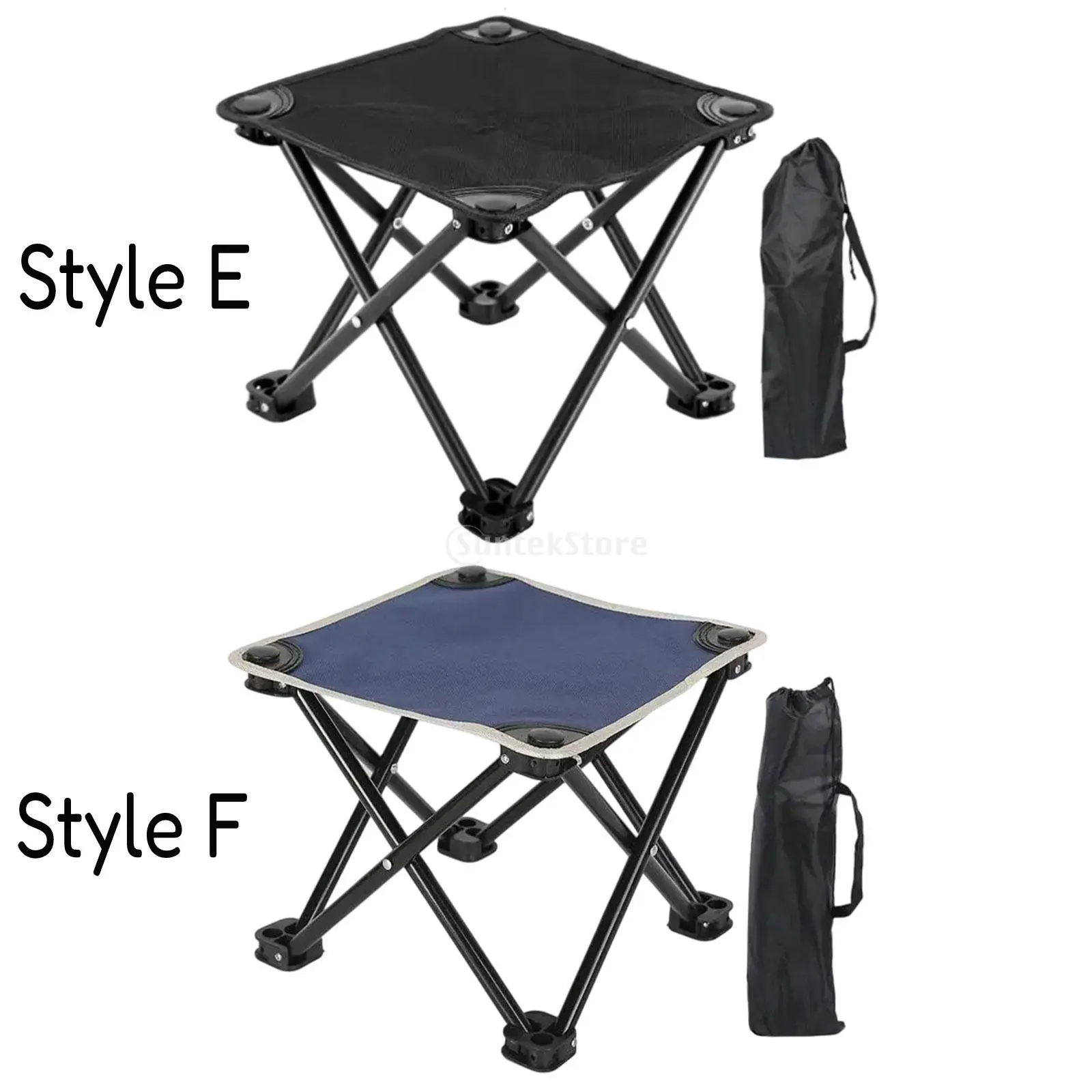 Foldable Footstool Chair Footrest Saddle Chair Portable Camp Stool for Traveling Walking Hiking Picnic Backpacking Lounge