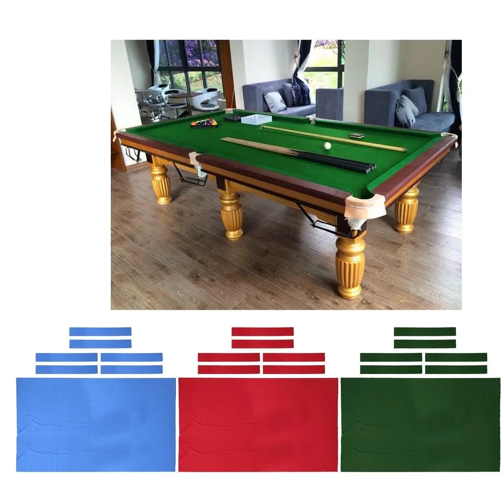 9ft 0.6mm Pool Table Felt Replacement, Premium & Durable   Billiard