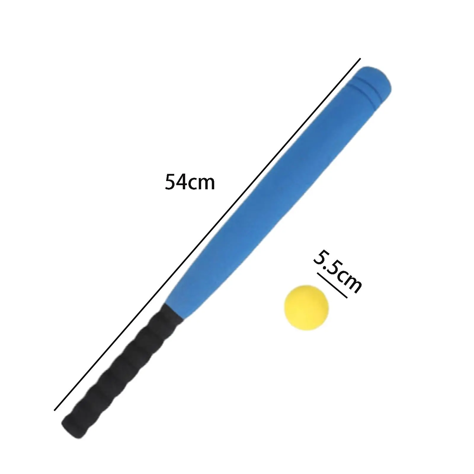 Baseball Bat Ball Set 21 inch Funny Games Kids Bat for Adults Kids Lightweight Baseball Bat with Training Ball