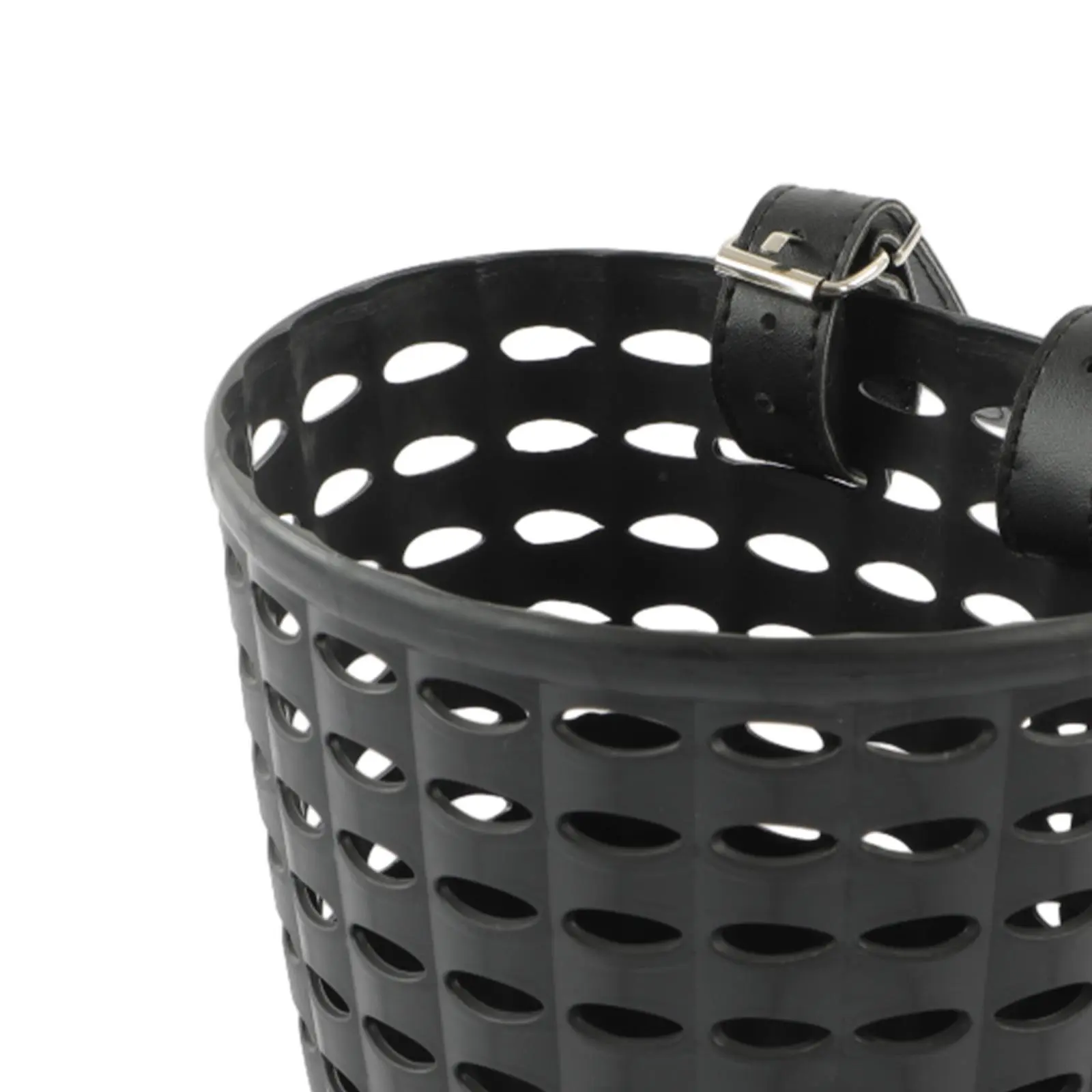 Kids Bike Basket Durable Storage Basket with Adjustable PU Straps Handlebar Basket for Children Girls Outdoor Biking Toddlers