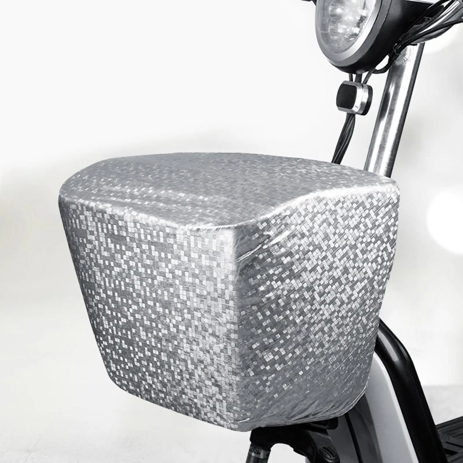 Bike Basket Cover Sunproof Bicycle Basket Rain Cover Protector for Adult Bikes Most Bicycle Baskets Tricycles Women Motorcycles