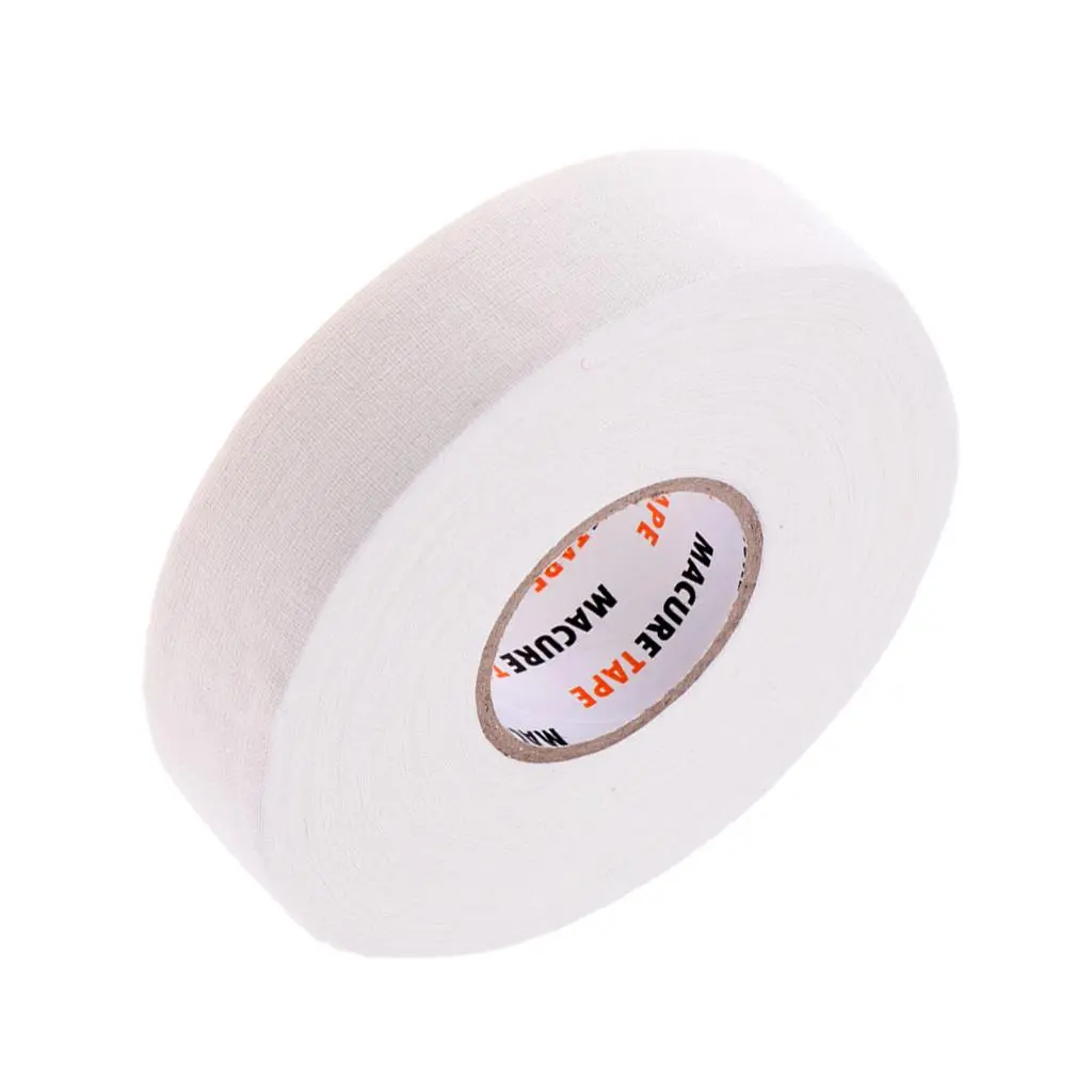 Durable Hockey Stick Tape Wrapper Adhesive Grip 1''x 25 yds Sleeves Guard Ice Hockey Cloth Stick Tape