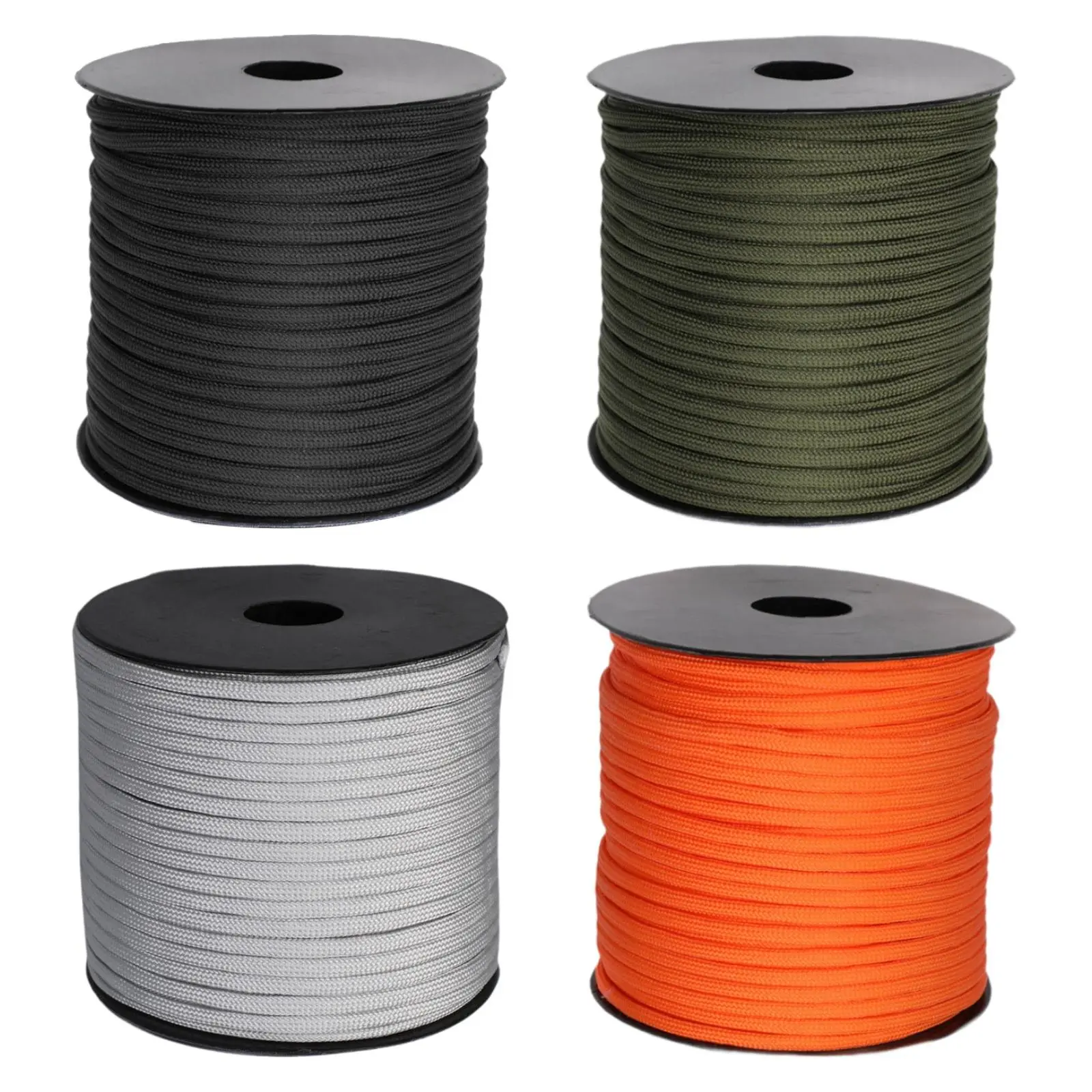 9 Strand Paracord Rope, Tent Rope 50M Tent Accessory Multipurpose Weaving Rope Parachute Cord for Survival Travel Backpacking
