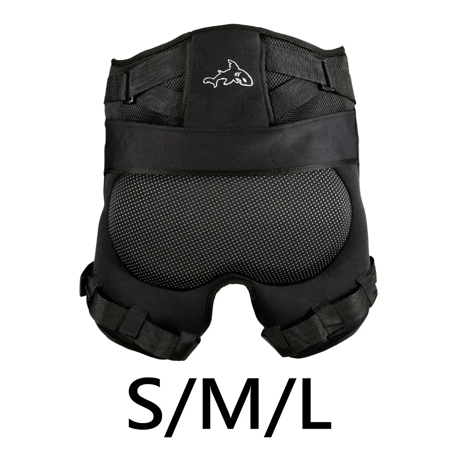 Butt Pad Shockproof Multifunction Adjustable Strap Impact Pad for Skateboarding Snowboard Skiing Skating Outdoor Activities