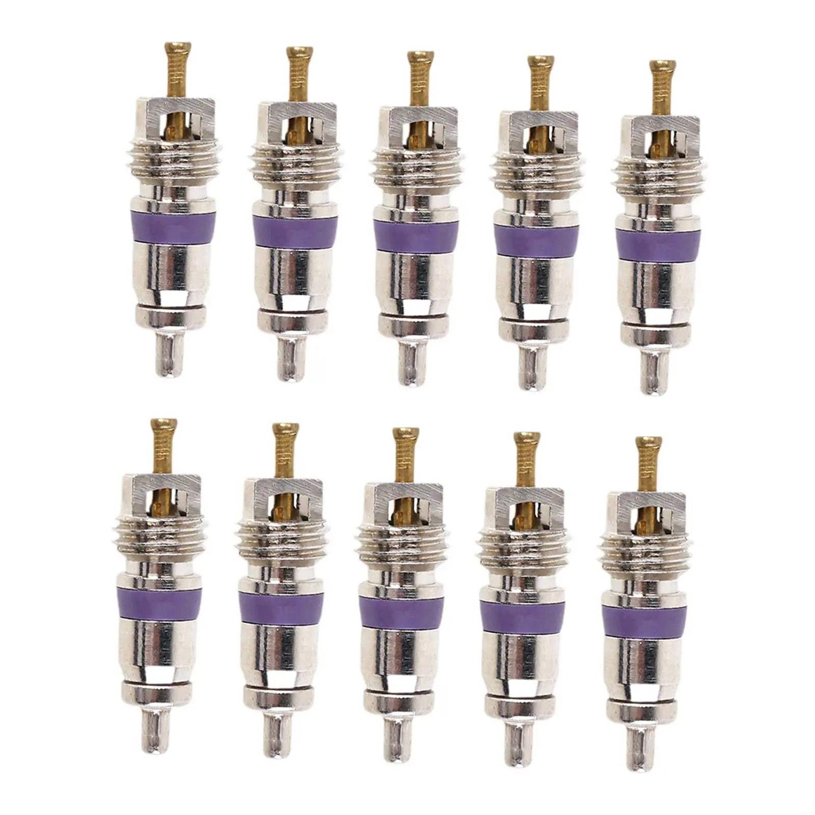 10Pcs Air Conditioning Service Valve Retrofit Valve Kit Parts Accessories