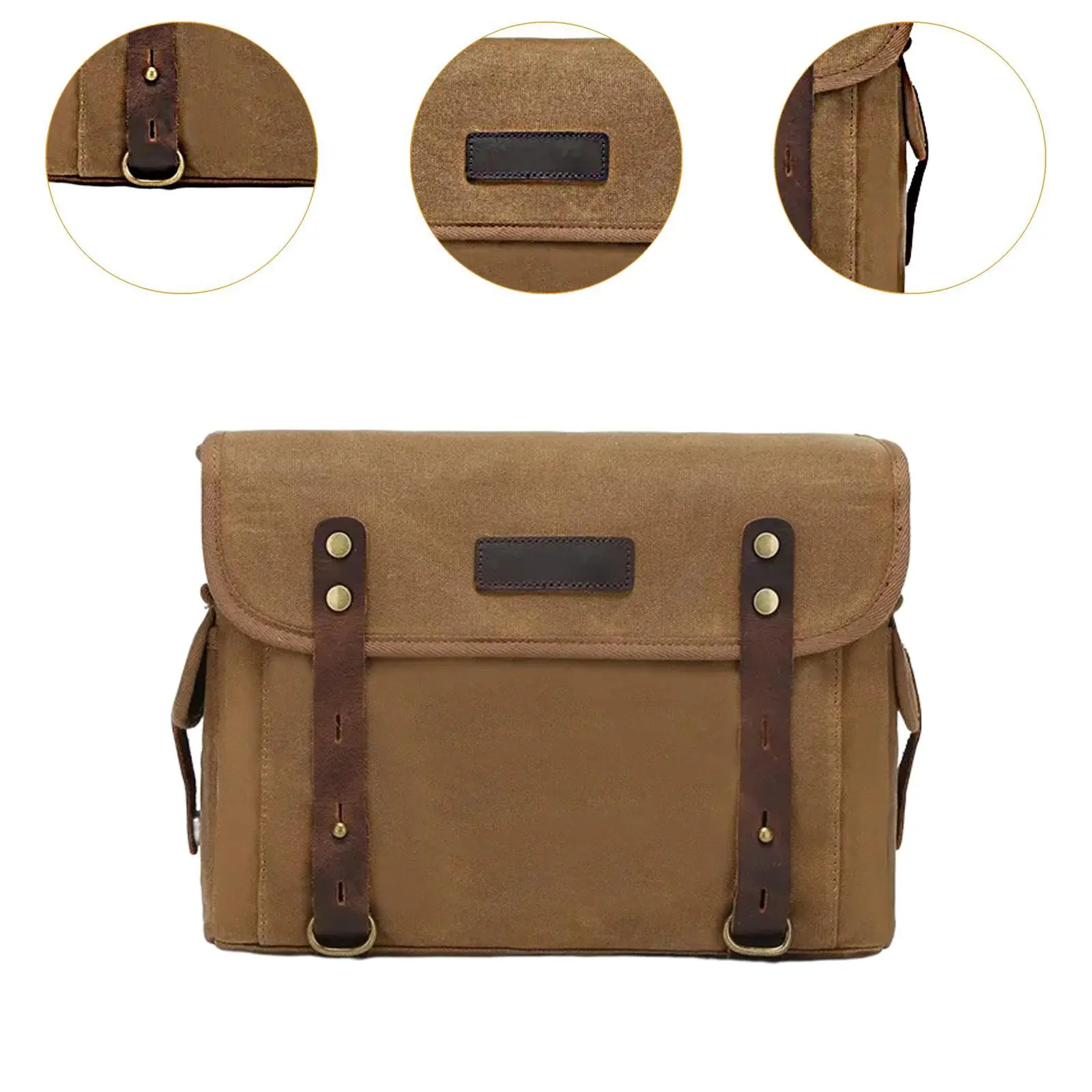 Generic Motorcycle Tool Bag Tail Bag Waterproof Gift Front Fork Bag for Bicycle Motorbike Women Men Bike Commuters New Year