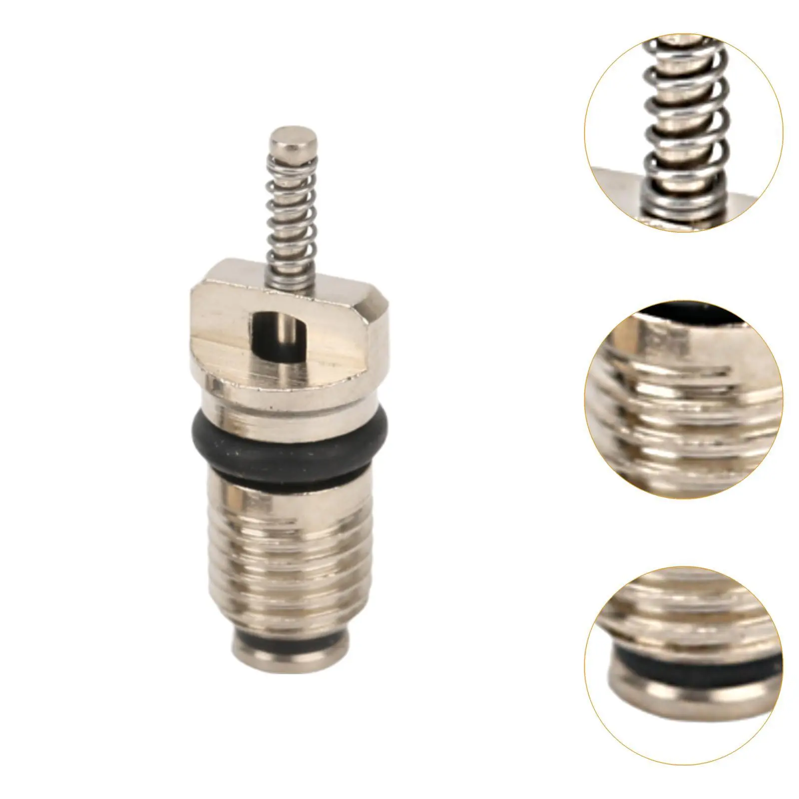10Pcs Car Air Conditioning Valve Core Accessory ,Repair Spare Parts, Universal Automotive AC Valve Kit