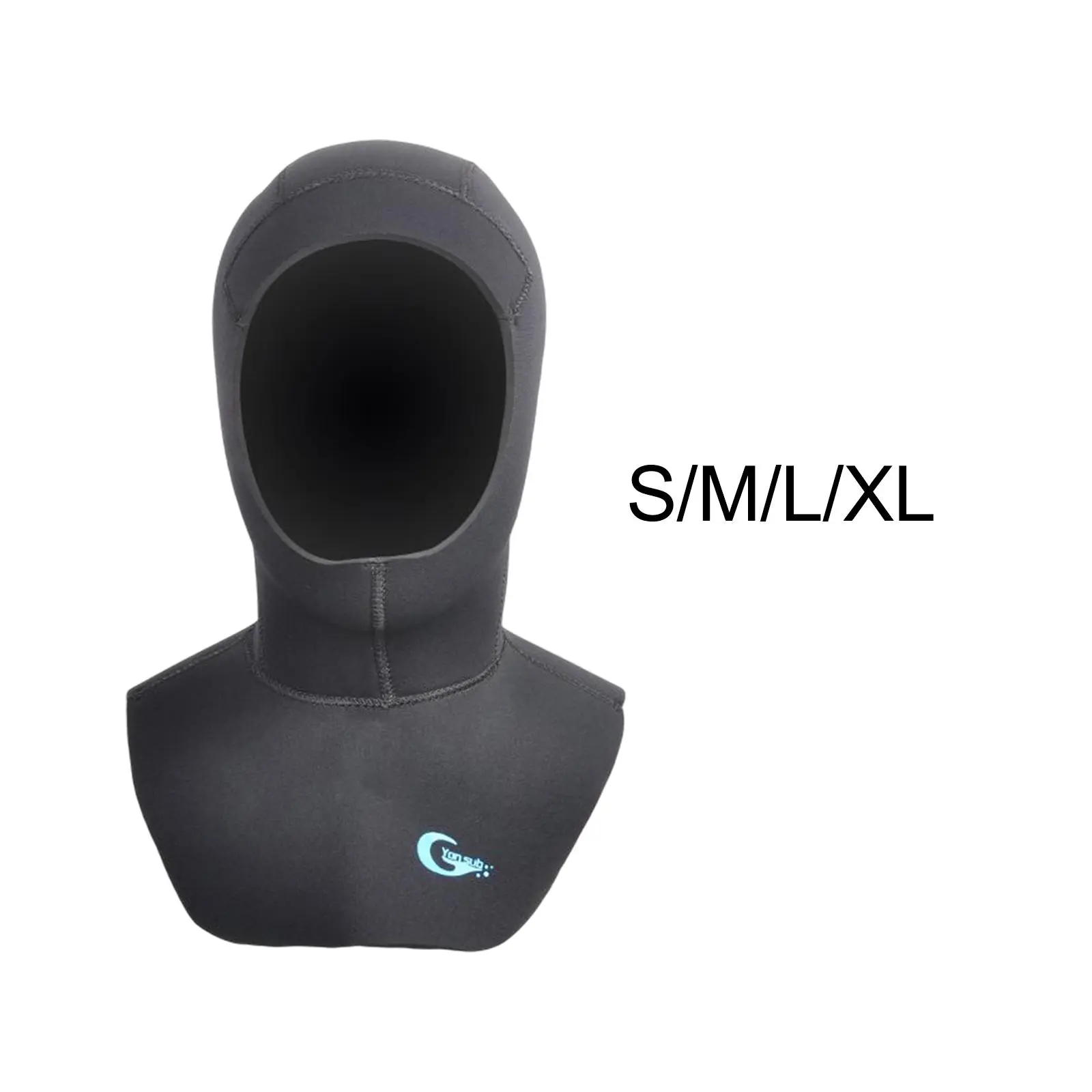 Diving Hood 5MM Neoprene Wetsuit Dive Hood for Men Women Dive Cap Surfing Thermal Hood for Water Sports