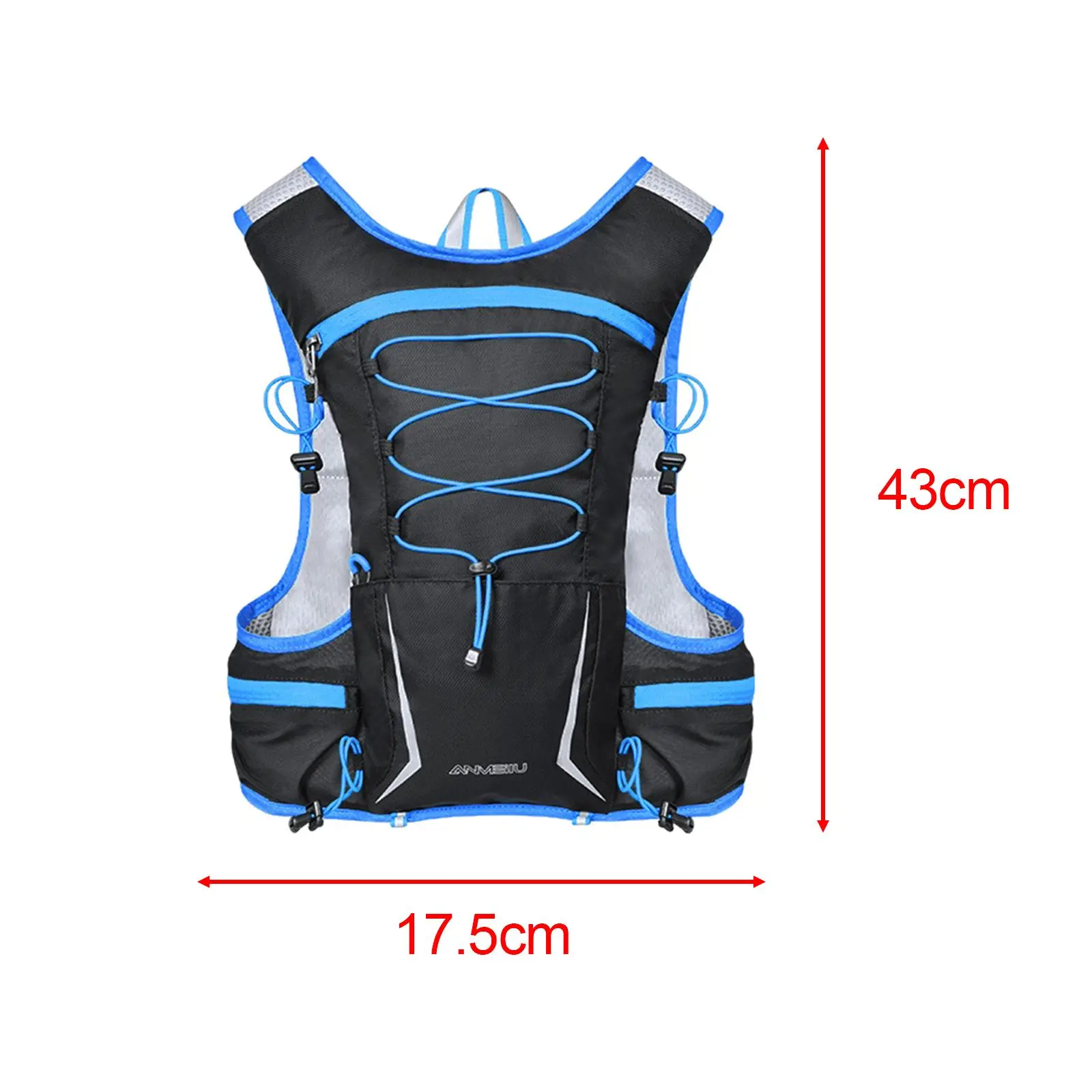 Hydration Pack Lightweight Daypack Water Bladder Bag Bike Backpack for Men Women Mountain Climbing Biking Skiing Outdoor