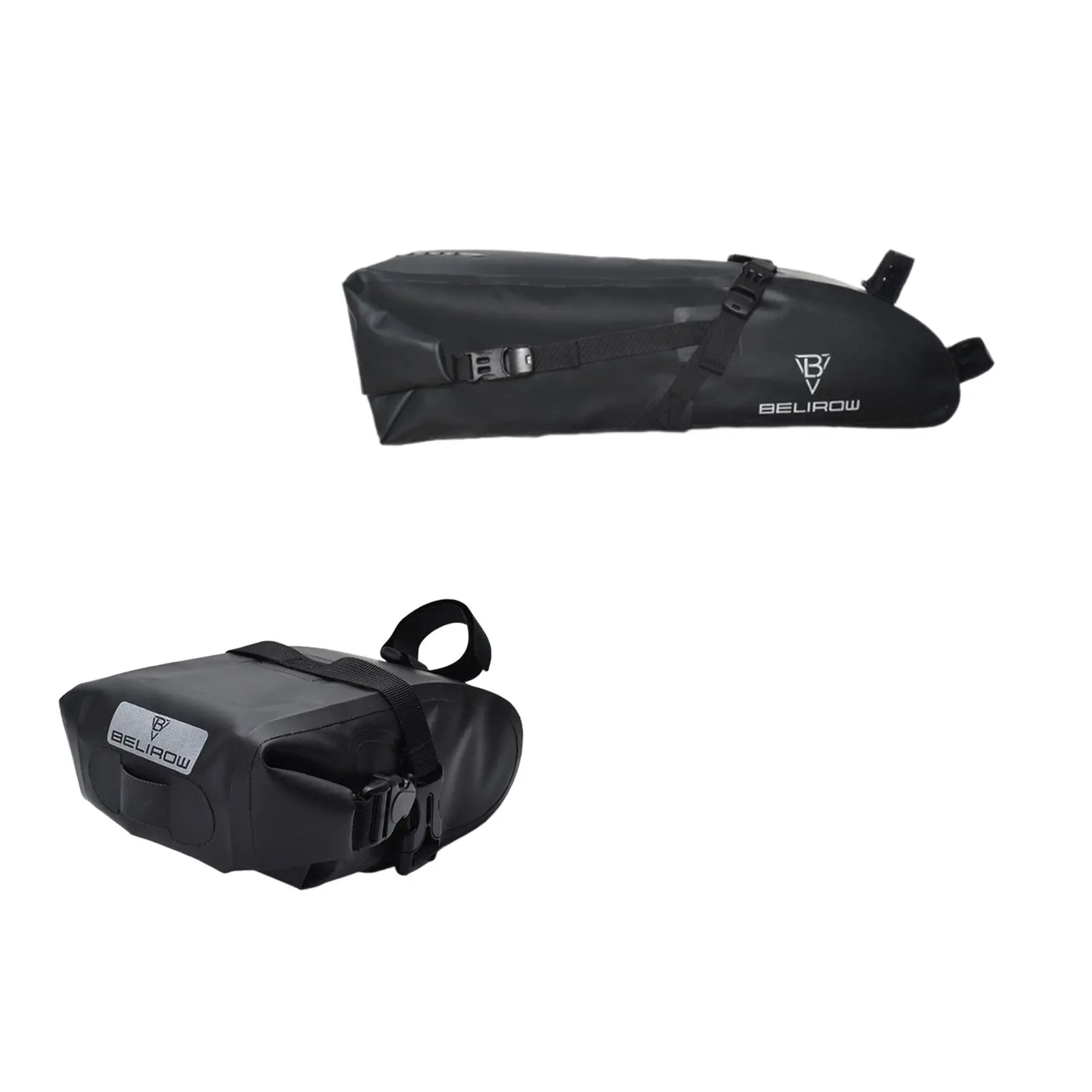 Bike Saddle Bag Cycling Seat Pouch with Quick Release Buckle Tail Bag Rainproof Easy to Install and Remove Bicycle Saddle Bag
