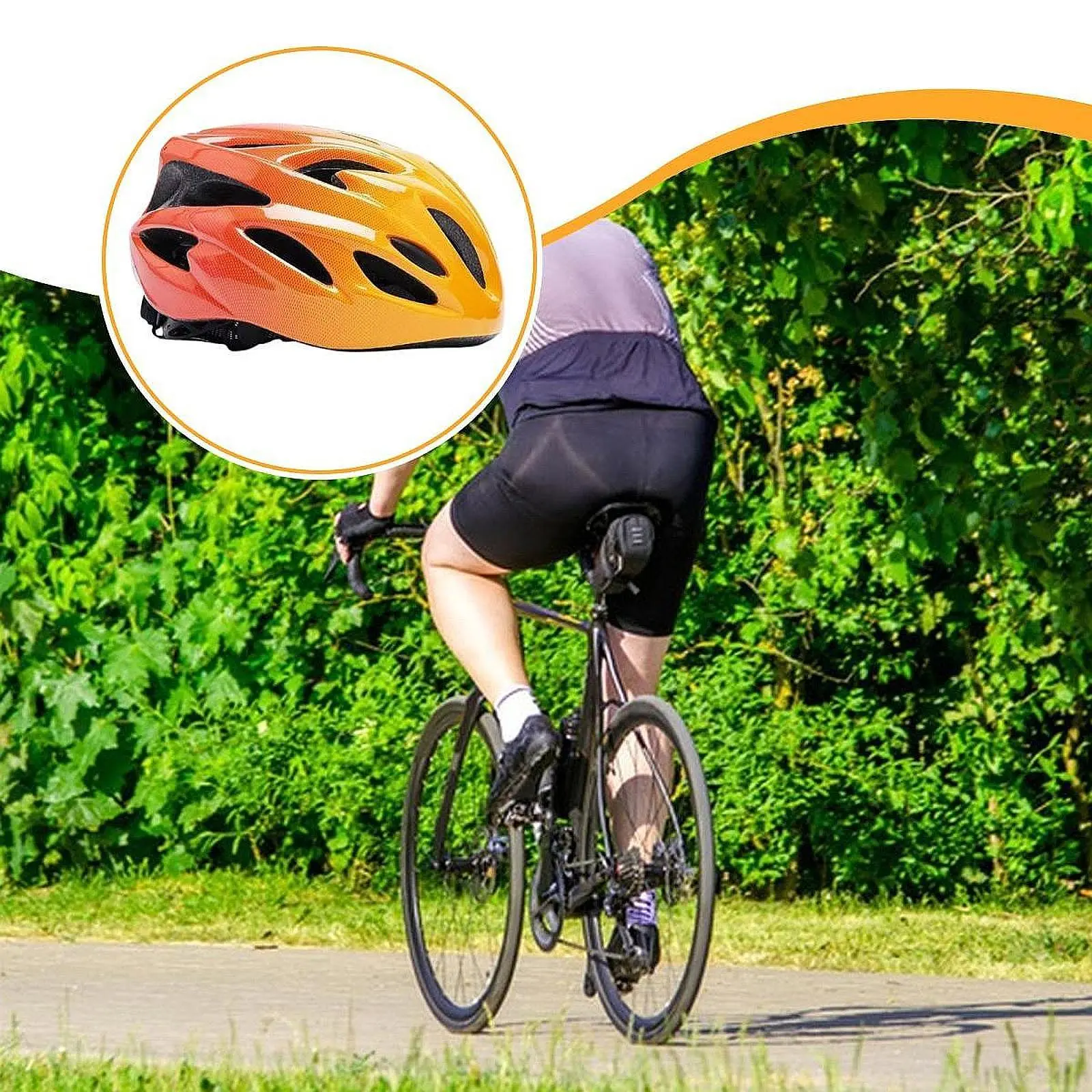 Kids Bike Helmet Fashion Children Bicycle Helmet for Skateboarding Roller Skating Biking Outdoor Fits Child 3-10 Years Old
