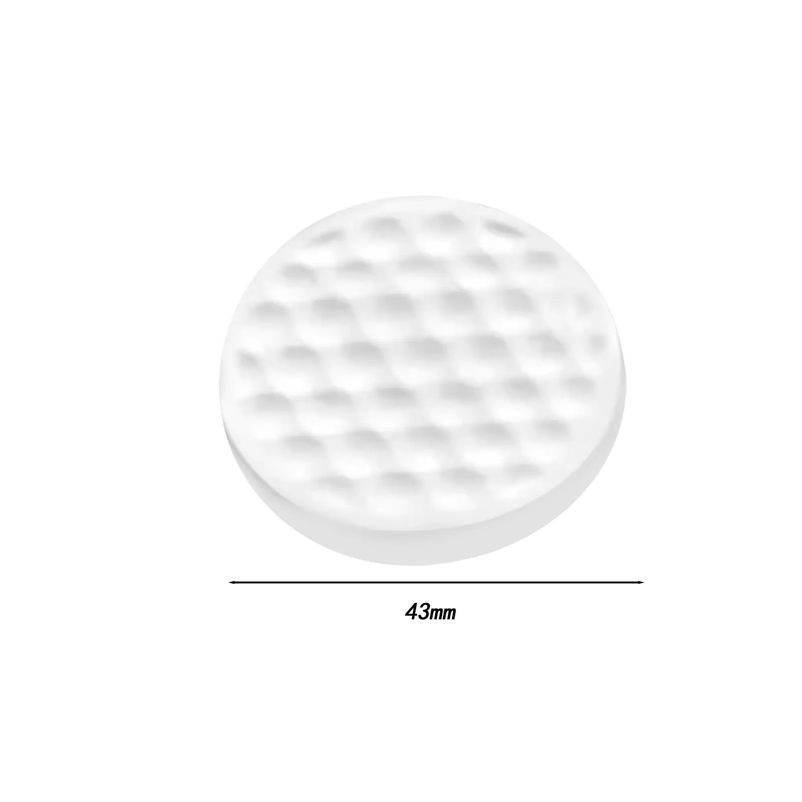 Flat Golf Ball Beginners Portable Office Home Adult Golf Practice Ball Golf Practice Accuracy Trainer Swing Golf Ball  TPE