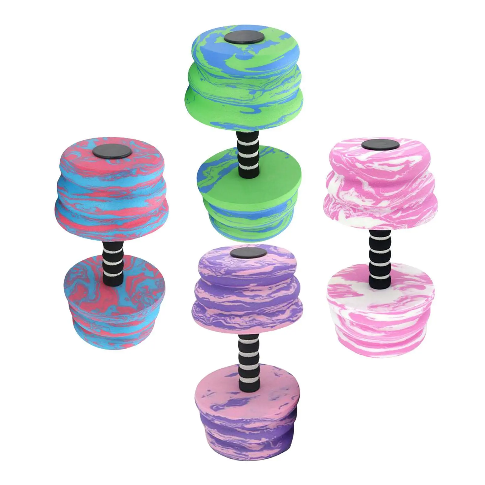 Aquatic Dumbbell Bar Pool Fitness Professional Water Aerobic for Female Male Swimming Barbell Hand Bar Pool Training Aid Tool