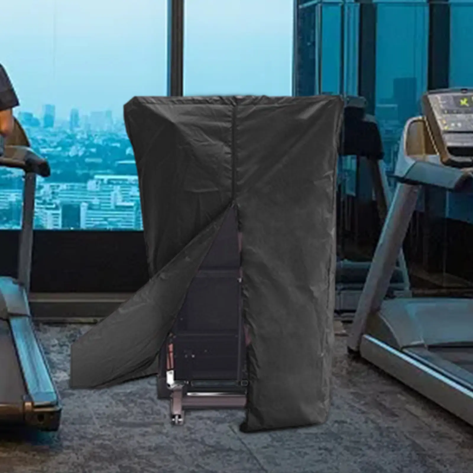Treadmill Cover for Folding Jogging Machine Cover for Workout Indoor  Running Machine Protective Sunscreen Cover Exercise