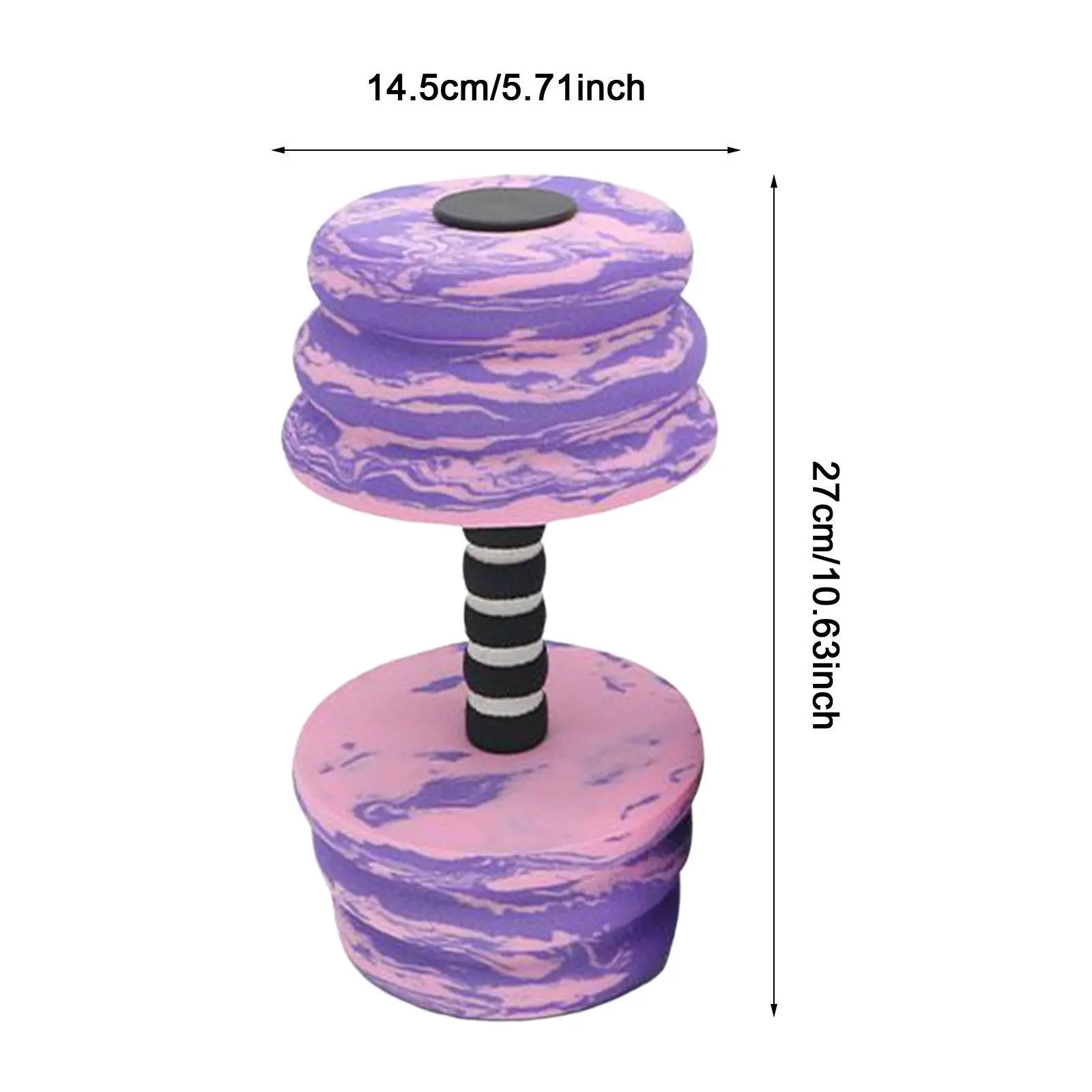 Aquatic Dumbbell Bar Pool Fitness Professional Water Aerobic for Female Male Swimming Barbell Hand Bar Pool Training Aid Tool