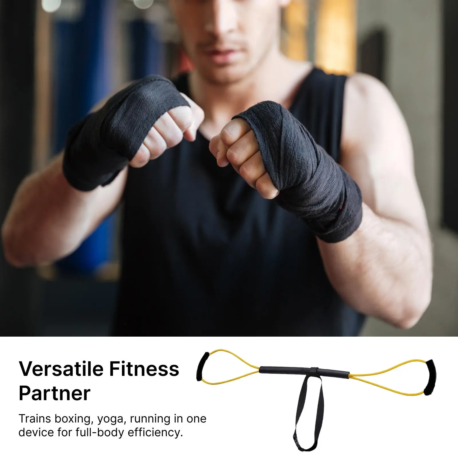 Boxing Resistance Bands Exercise Bands Portable Exercise Bands for Men Women
