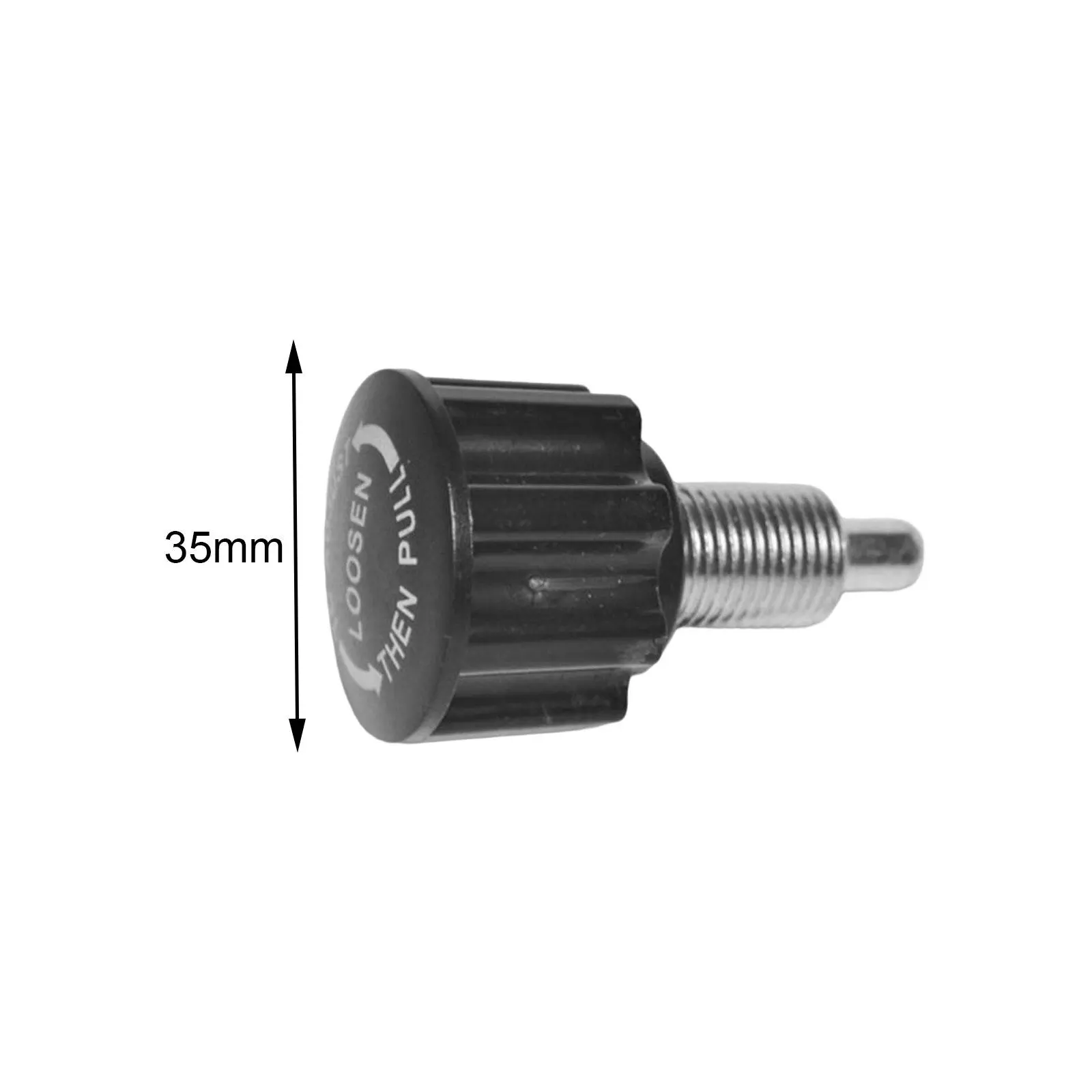 Fitness Bike Pull Pin Spring Knob Gym Accessories for Exercise Bike