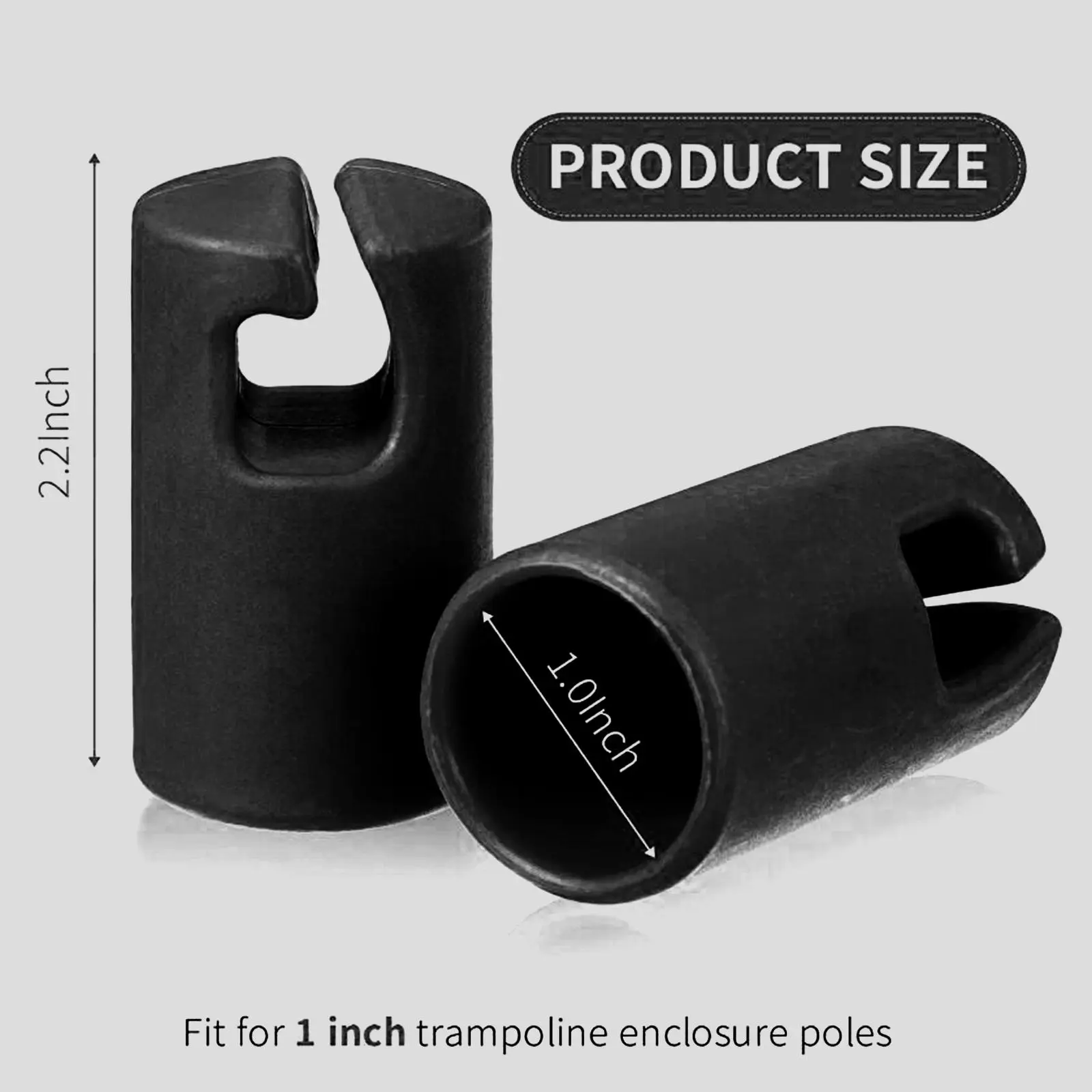 Trampoline Enclosure Pole Caps Trampoline Accessories Protection Trampoline Pole Caps for Outdoor Family Children Girls Boys