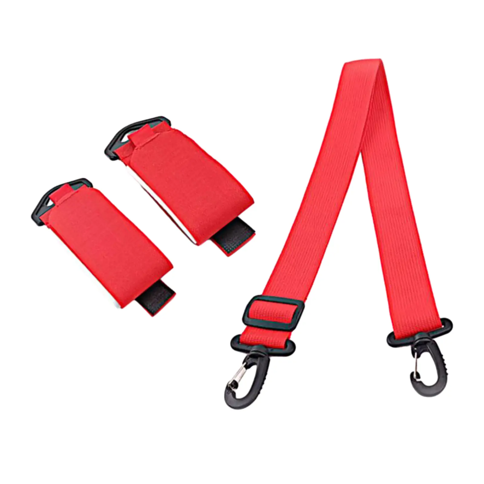  Ski Carrier Strap Fixed Strap Men Women Nylon Ski Shoulder Carrier Lash for Outdoor Sports Ski Board Ski Snowboard Accessories 