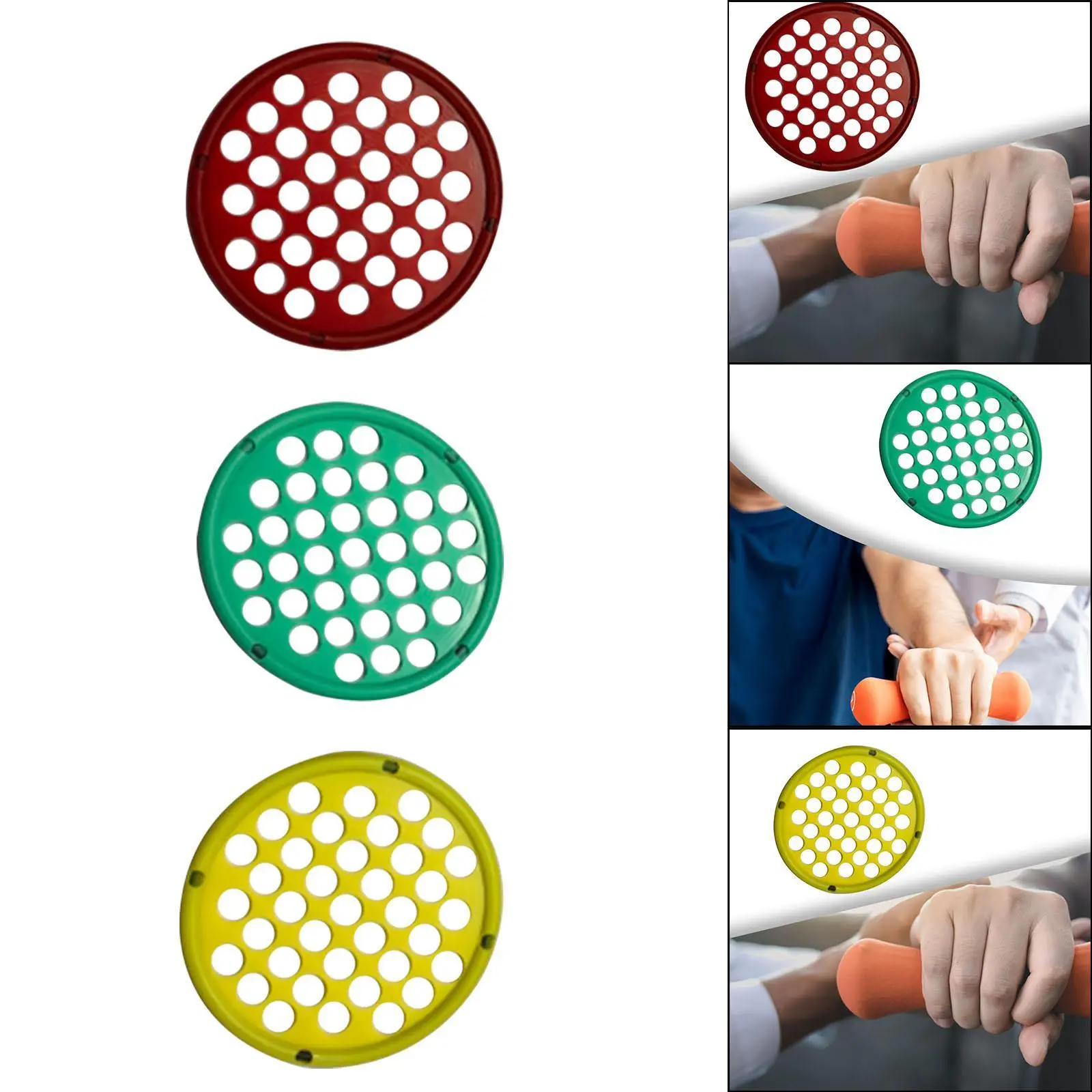 Hand Exercise Web Diameter 17.8cm Exerciser Power Strengthener Power Training Net for Training Forearm Home Gym Indoor Fitness