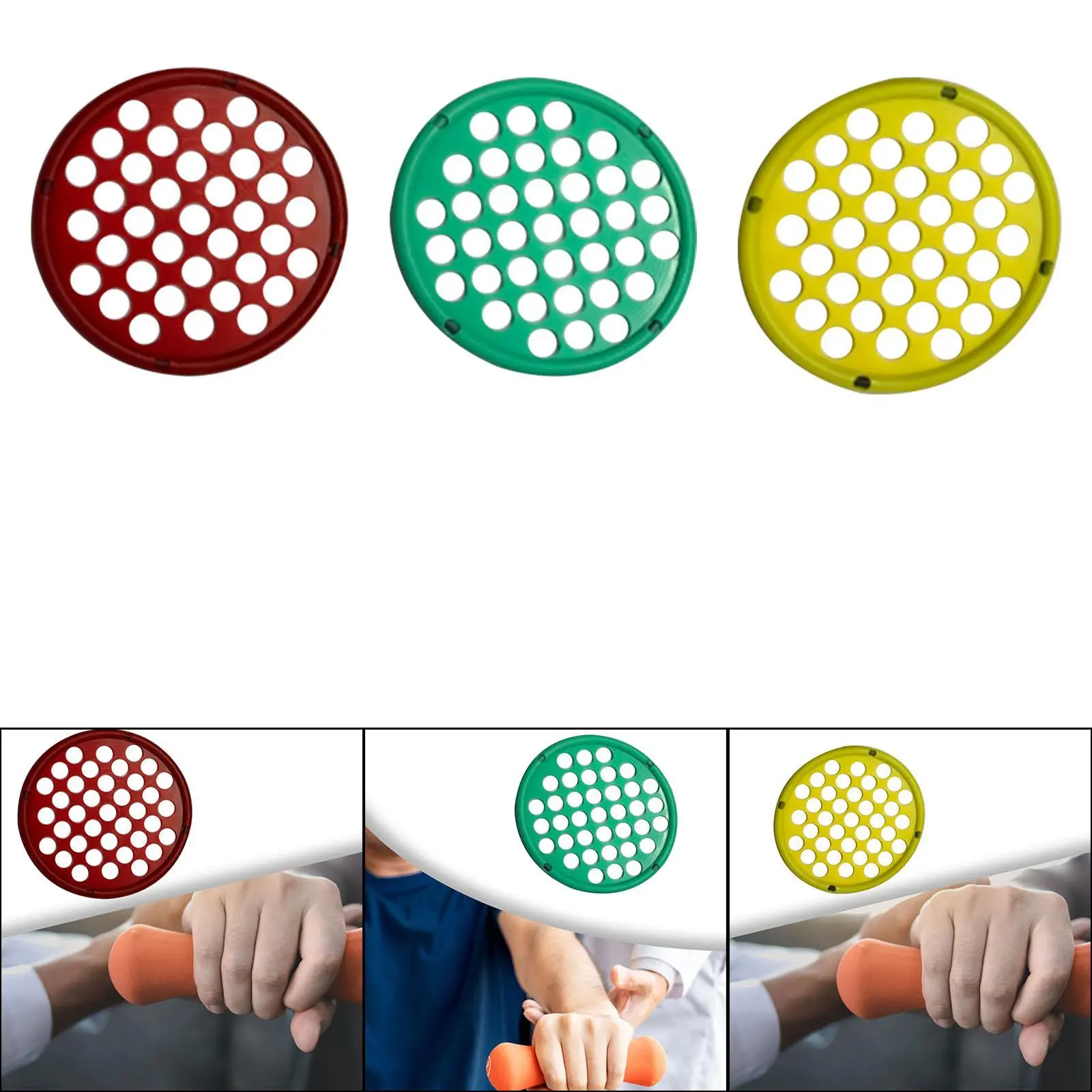 Hand Exercise Web Diameter 17.8cm Exerciser Power Strengthener Power Training Net for Training Forearm Home Gym Indoor Fitness