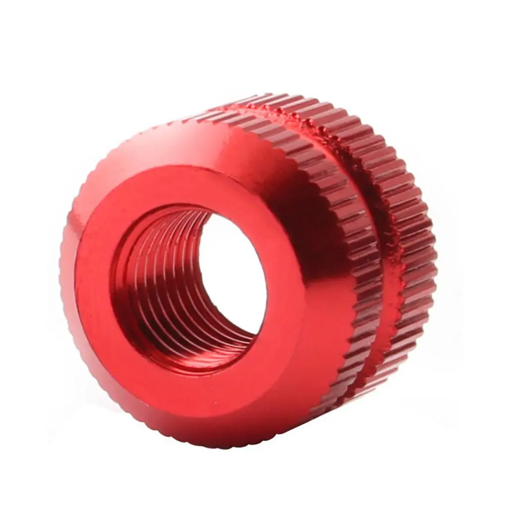 Mountain Road Bicycle Valve Nut Vacuum Tire Valve Nut Inner Tube Valve Vacuum Nozzle Method Replacement with Sealing Ring