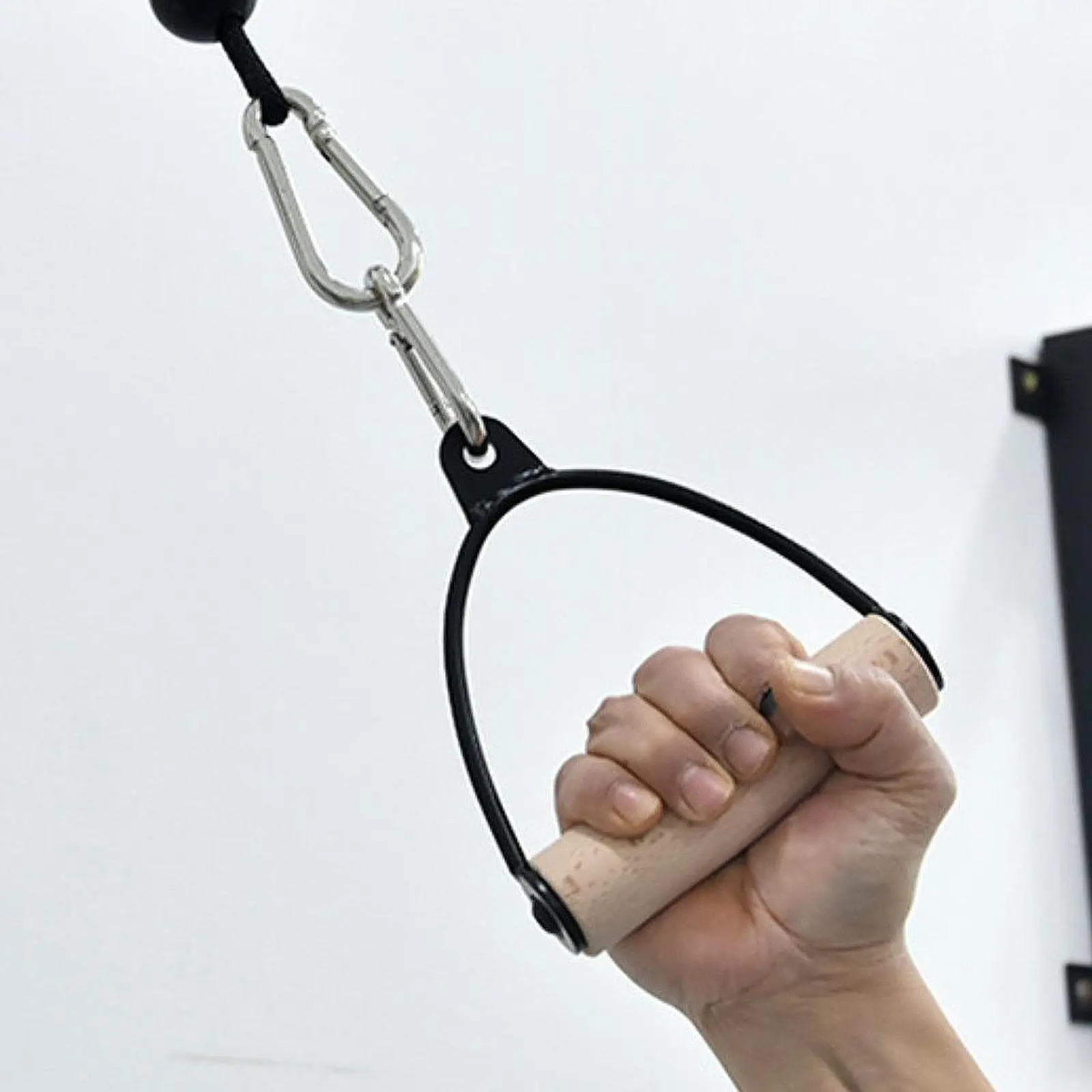 LAT Pulldown Attachment Deadlift Handle Portable Comfortable Grip Part