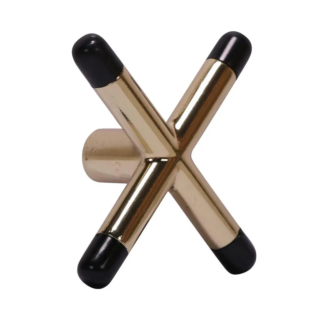 1 Piece Premium Durable Billiards Snooker Pool Cue Rest Bridge Head Holder Plated Metal Replacement Accessories Gold